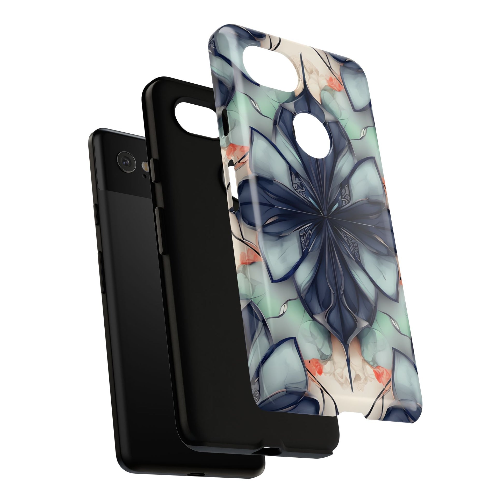 Midnight Mosaic Tough Case for Google Pixel 2 XL - Premium Artistic Shockproof Cover, Elegant Protective Phone Case