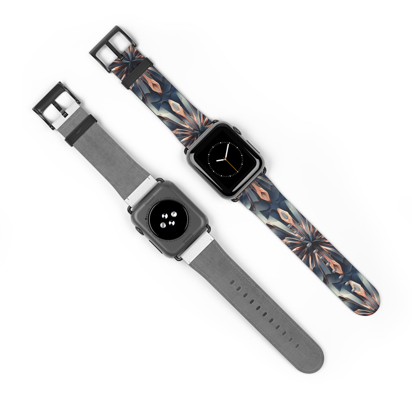 Obsidian Kaleidoscope Apple Watch Band Strap - Timeless Design for your Timepiece