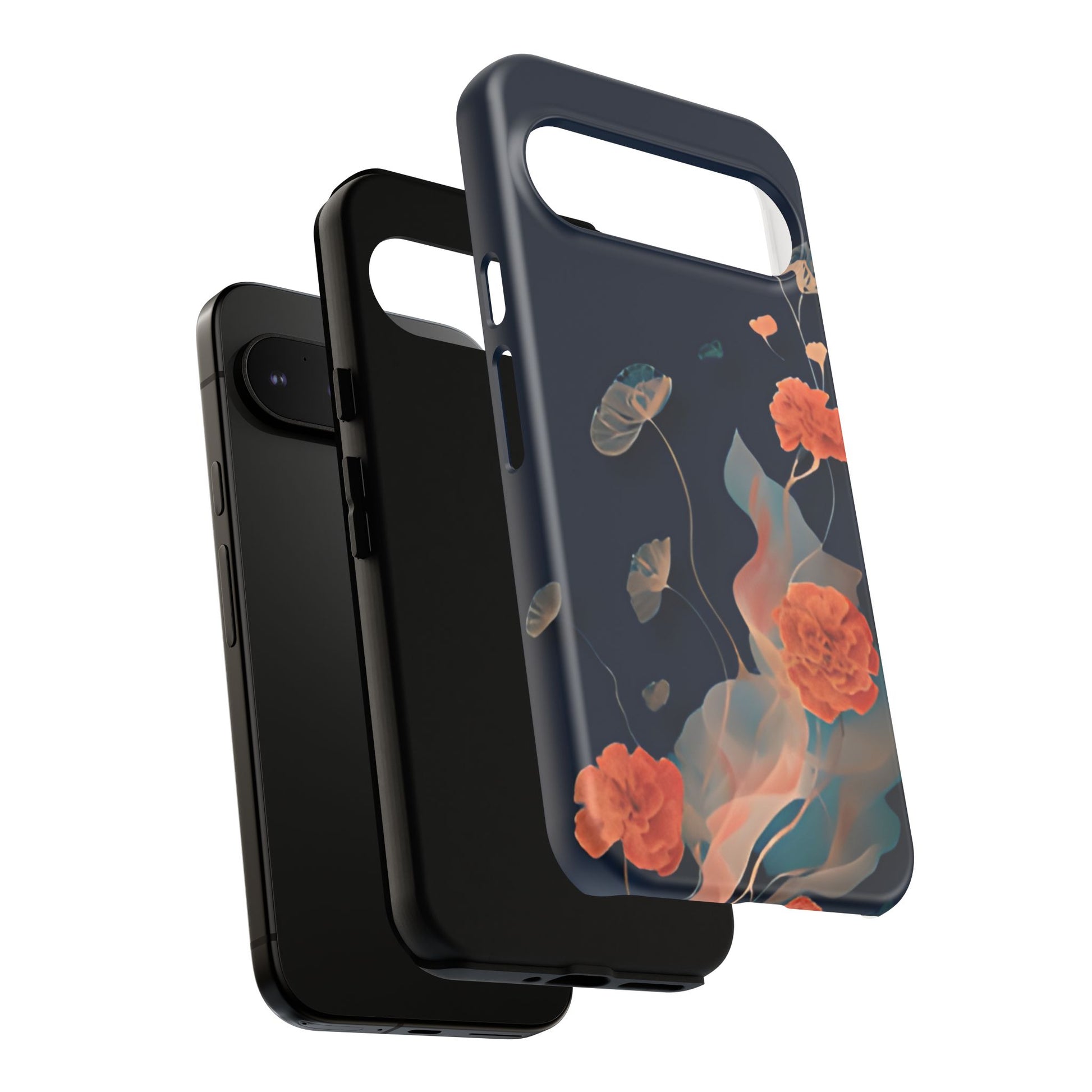 Lotus Reverie - Elegant Artistic Floral Google Pixel 9 Pro XL Tough Phone Case - Painterly Lotus Blossom Design
