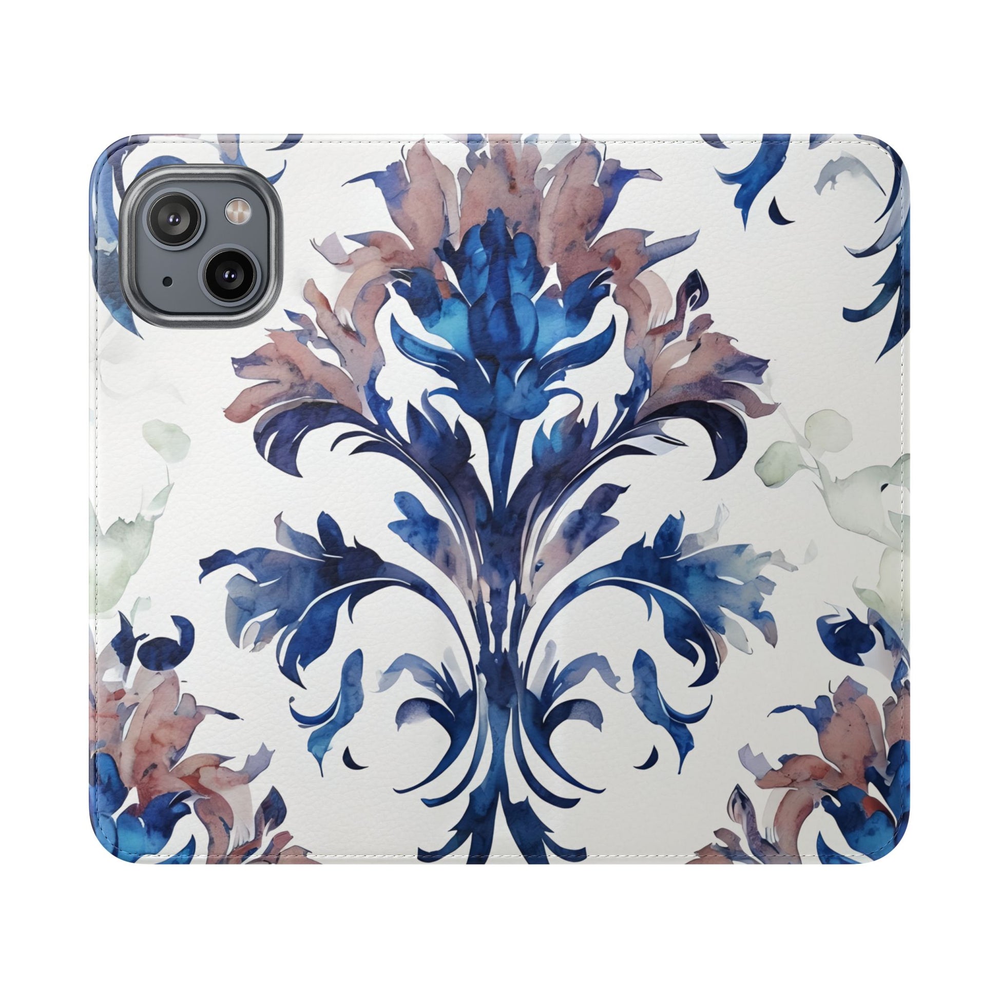 Delft Reverie - Abstract Wallet Phone Case for iPhone 14