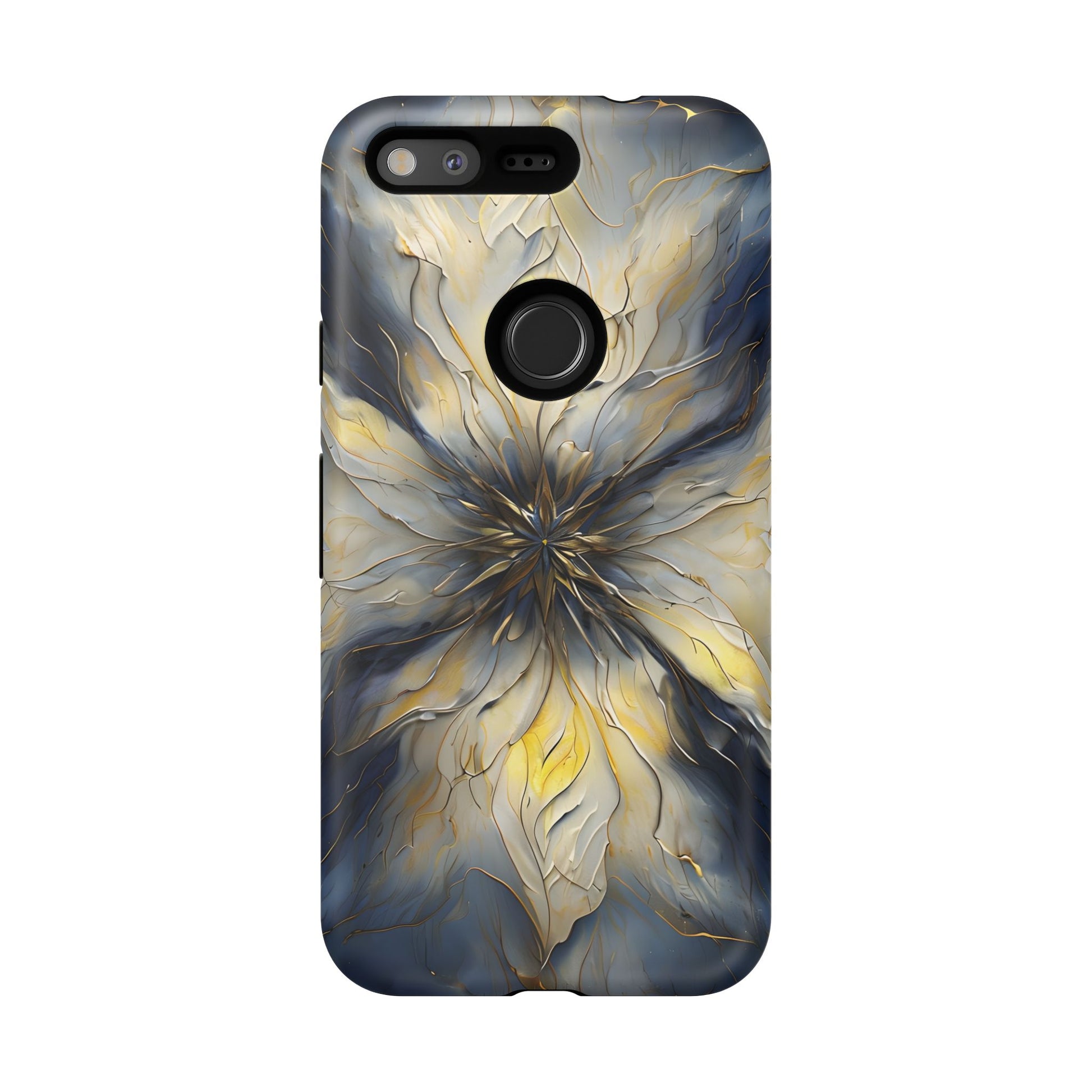 Luminous Petal Tough Case for Google Pixel - Premium Artistic Shockproof Cover, Elegant Protective Phone Case