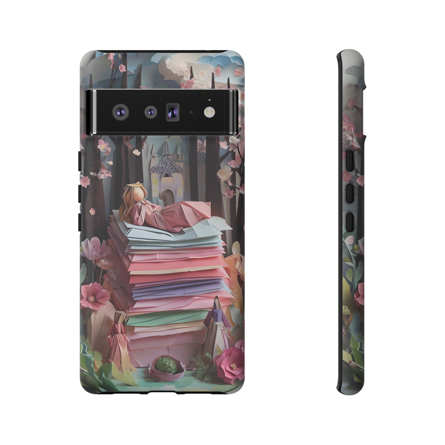 A Good Night's Sleep - Google Pixel - Tough Phone Case -Whimsical Fantasy Floral Design
