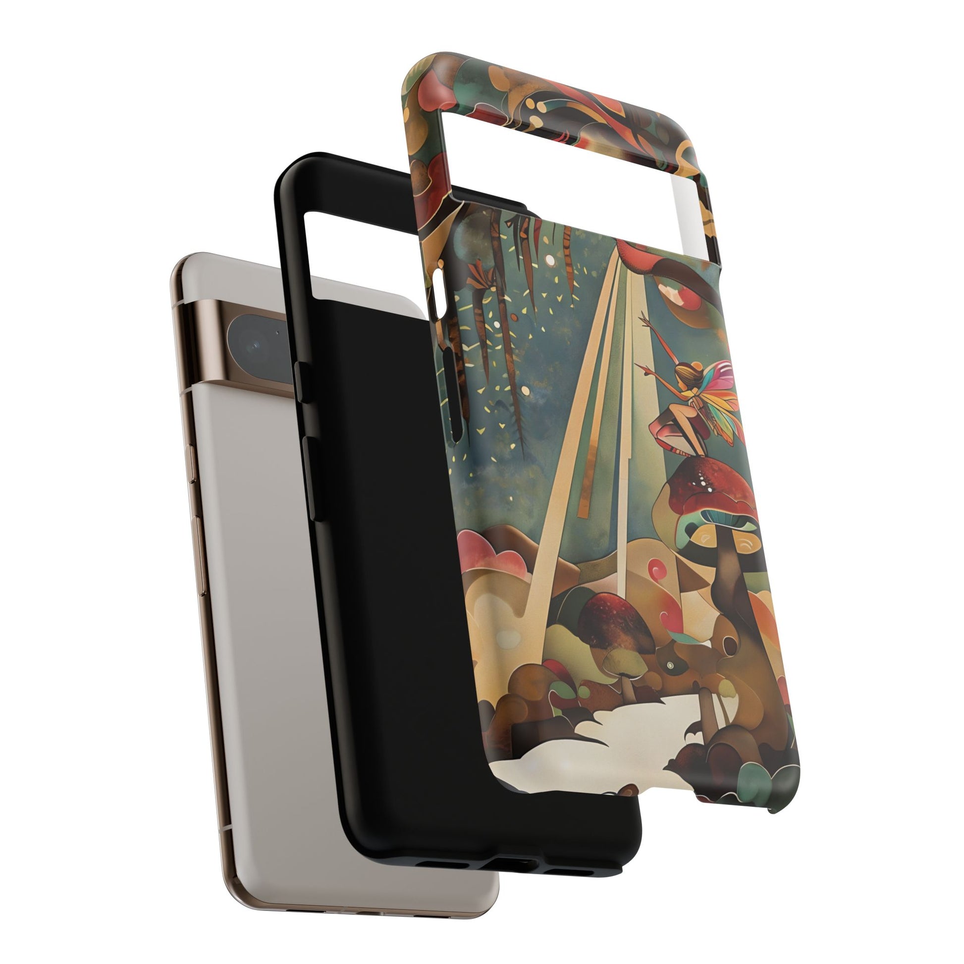 Enchanted Orchard Google Pixel 8 Pro Tough Case - Artistic Fairy Tale Phone Cover - Elegant Protective Fantasy Art Accessory