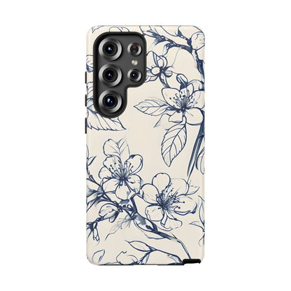 Blossom Sketch Samsung Galaxy Tough Case