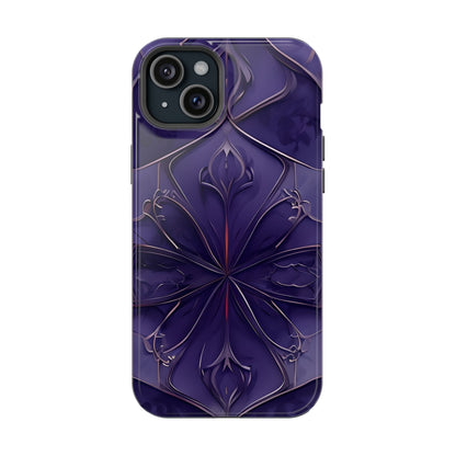 Violet Nebula iPhone MagSafe Case