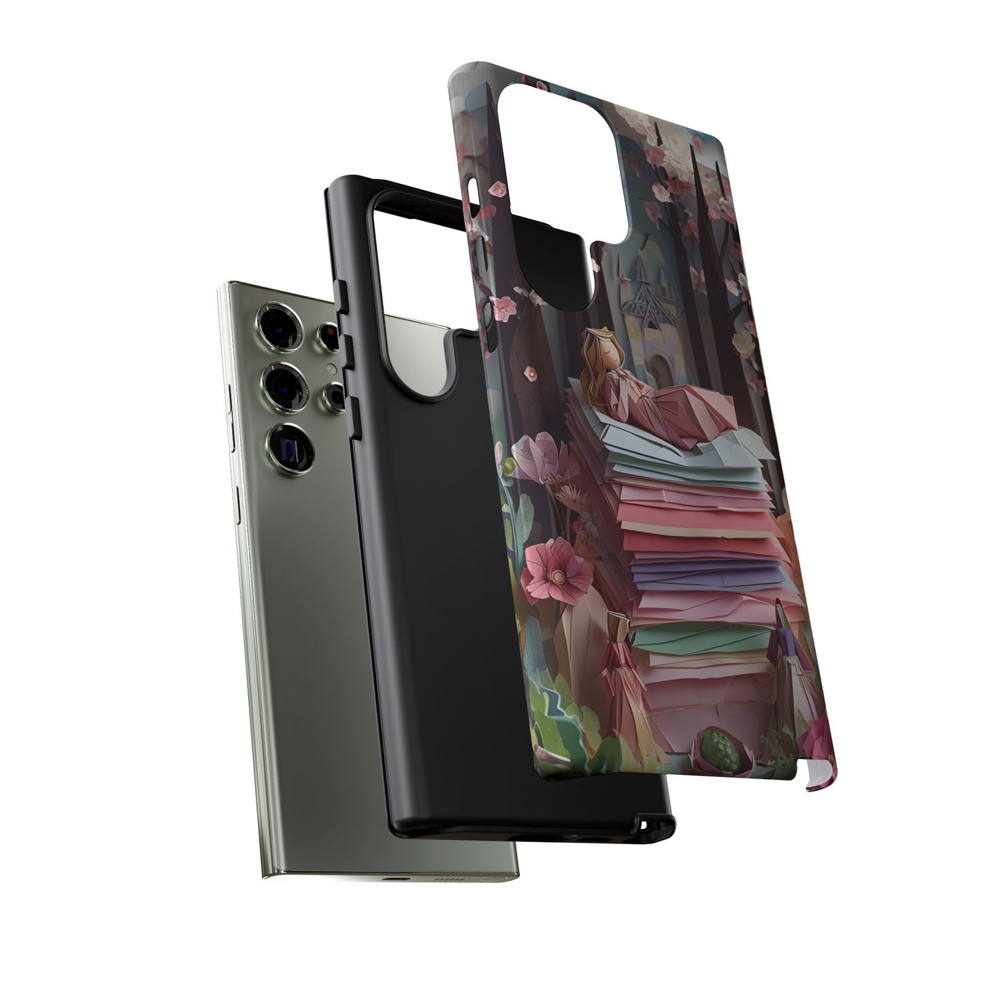 A Good Night's Sleep - Samsung Galaxy - Tough Phone Case -Whimsical Fantasy Floral Design