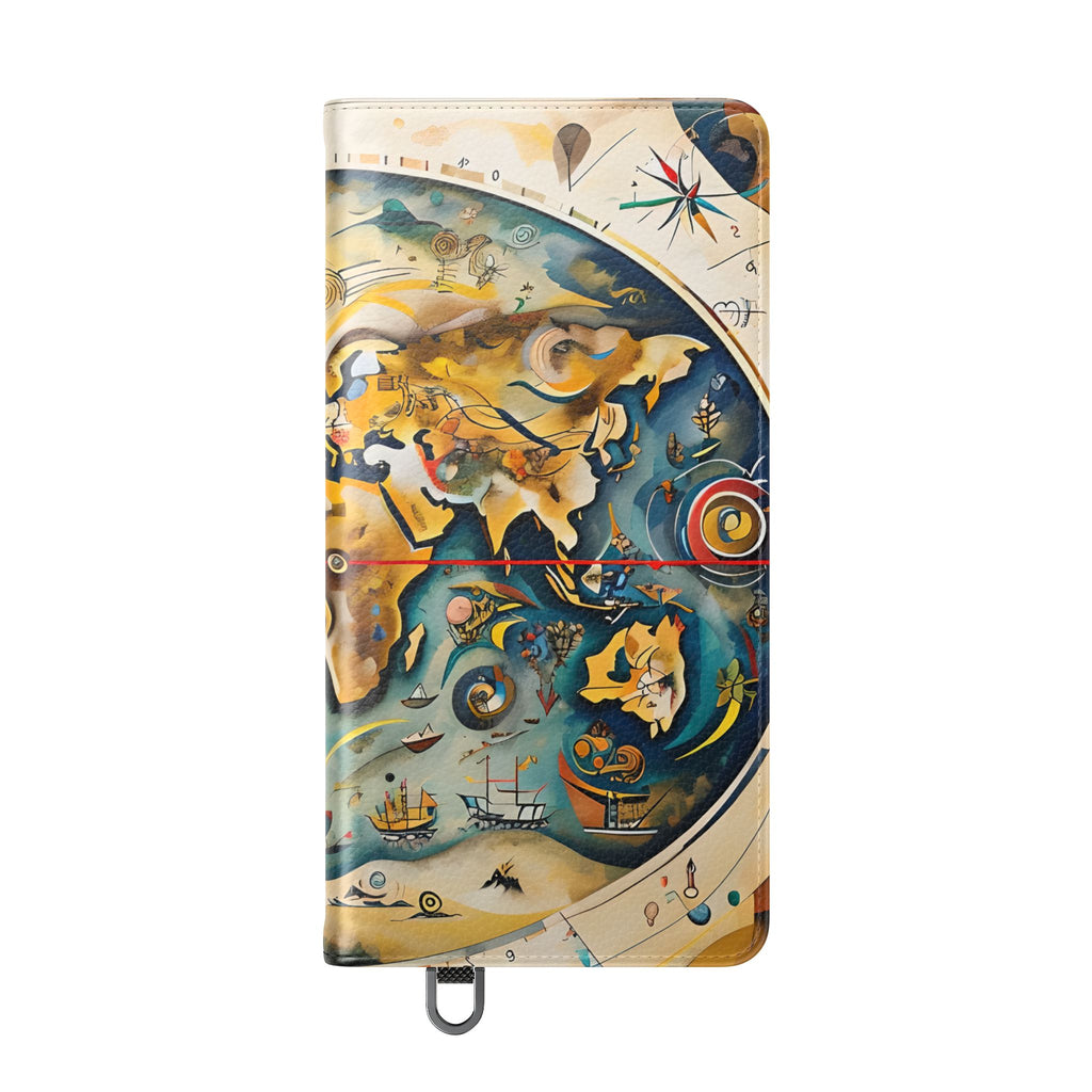 Celestial Map - Vintage-Inspired Phone Wallet Case for Samsung Galaxy S25 Ultra