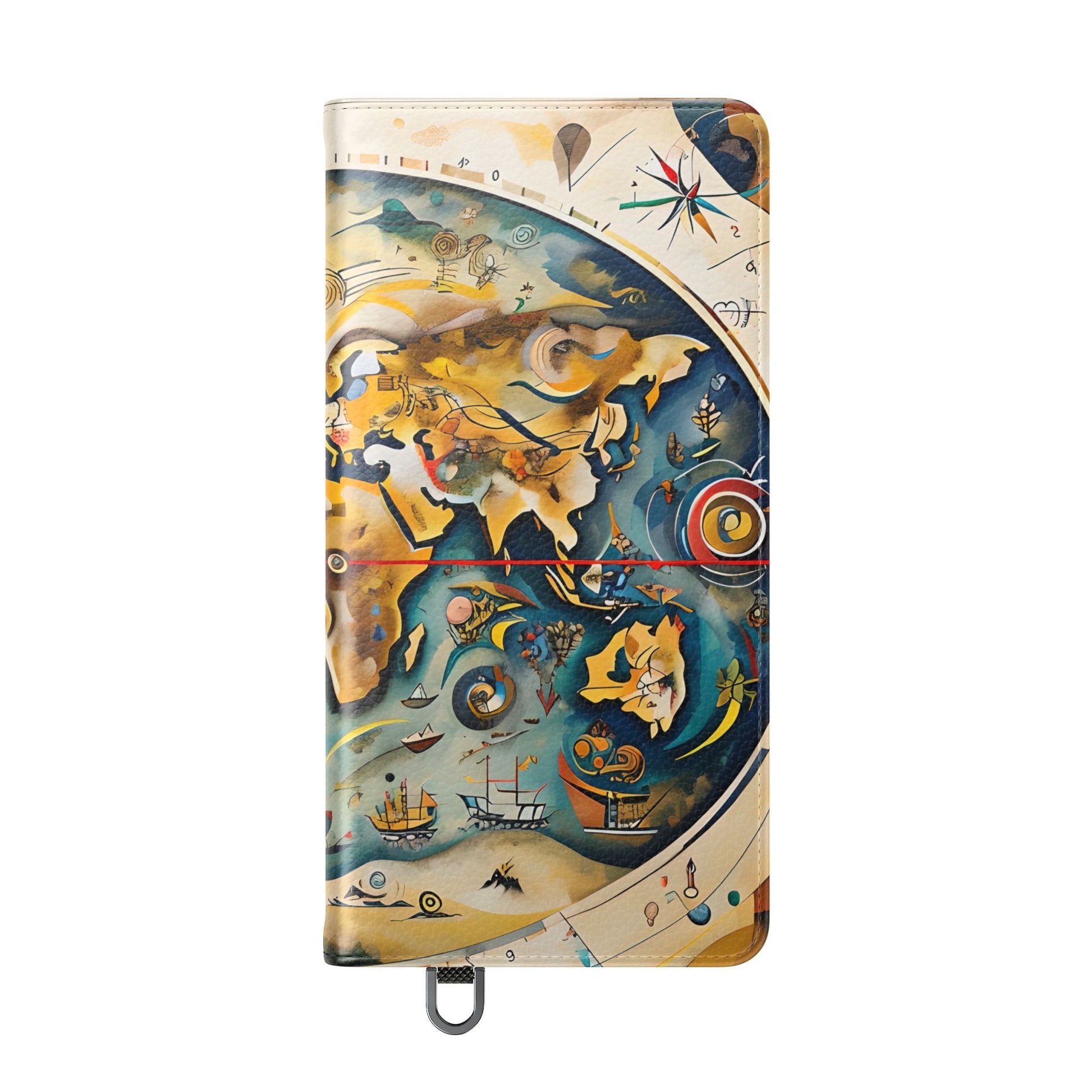 Celestial Map - Vintage-Inspired Phone Wallet Case for Samsung Galaxy S25 Ultra