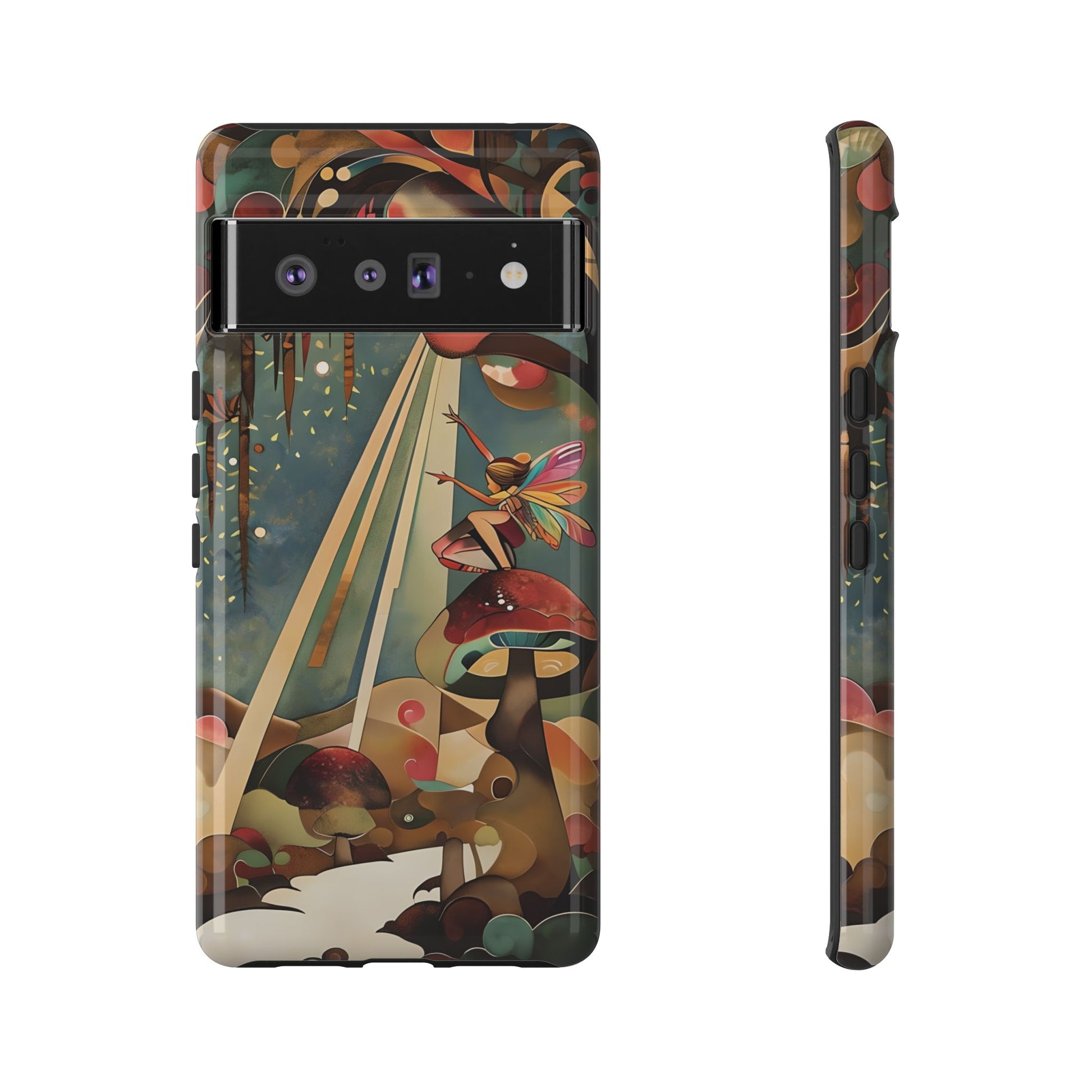 Enchanted Orchard Google Pixel 6 Pro Tough Case - Artistic Fairy Tale Phone Cover - Elegant Protective Fantasy Art Accessory