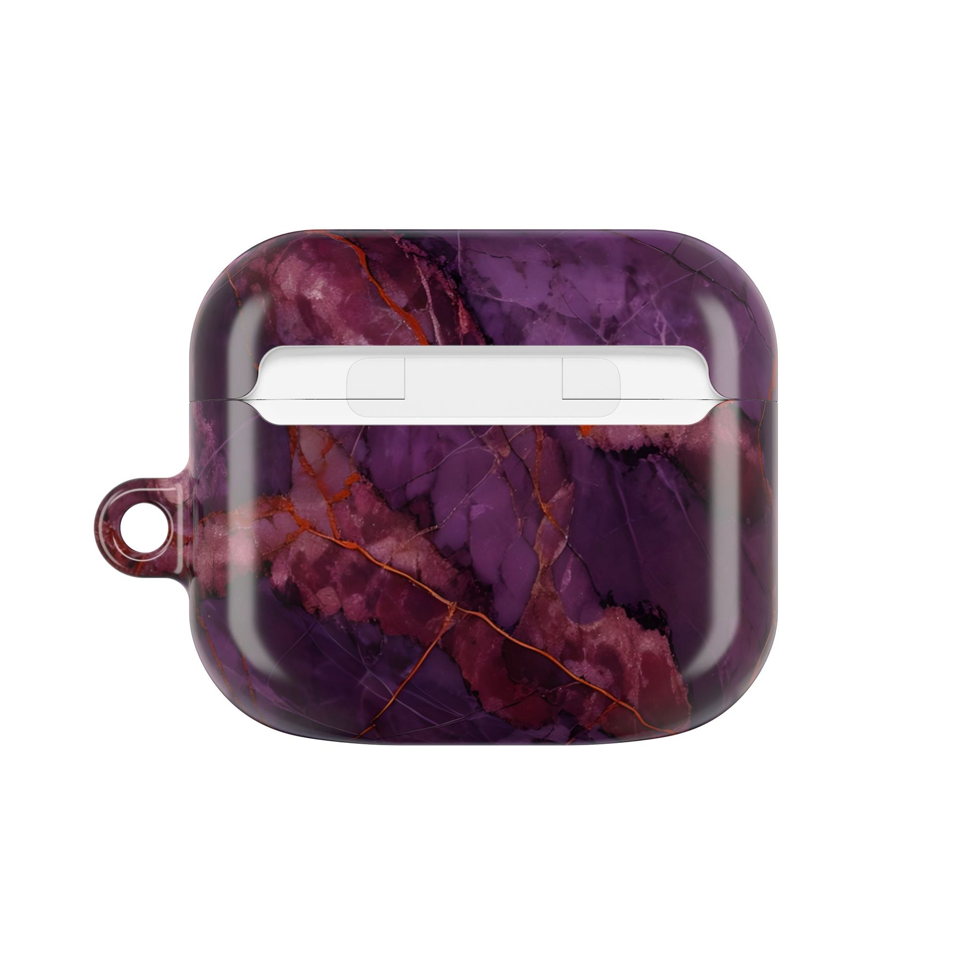 Amethyst Current AirPod Case - Purple and Red Earbud Cover for Gen 1, 2, 3, Pro Gen 1 & 2