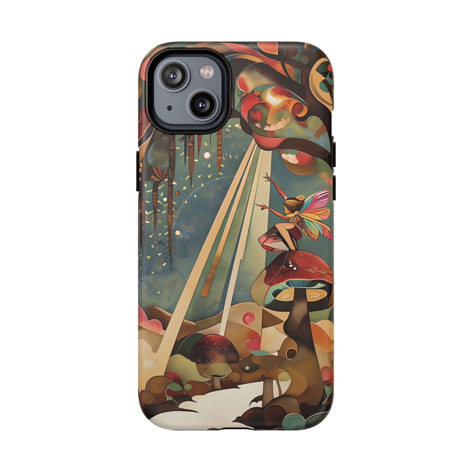 Enchanted Orchard iPhone 14 Plus - Artistic Fairy Tale cover - MagSafe Compatible - Premium Drop Protection
