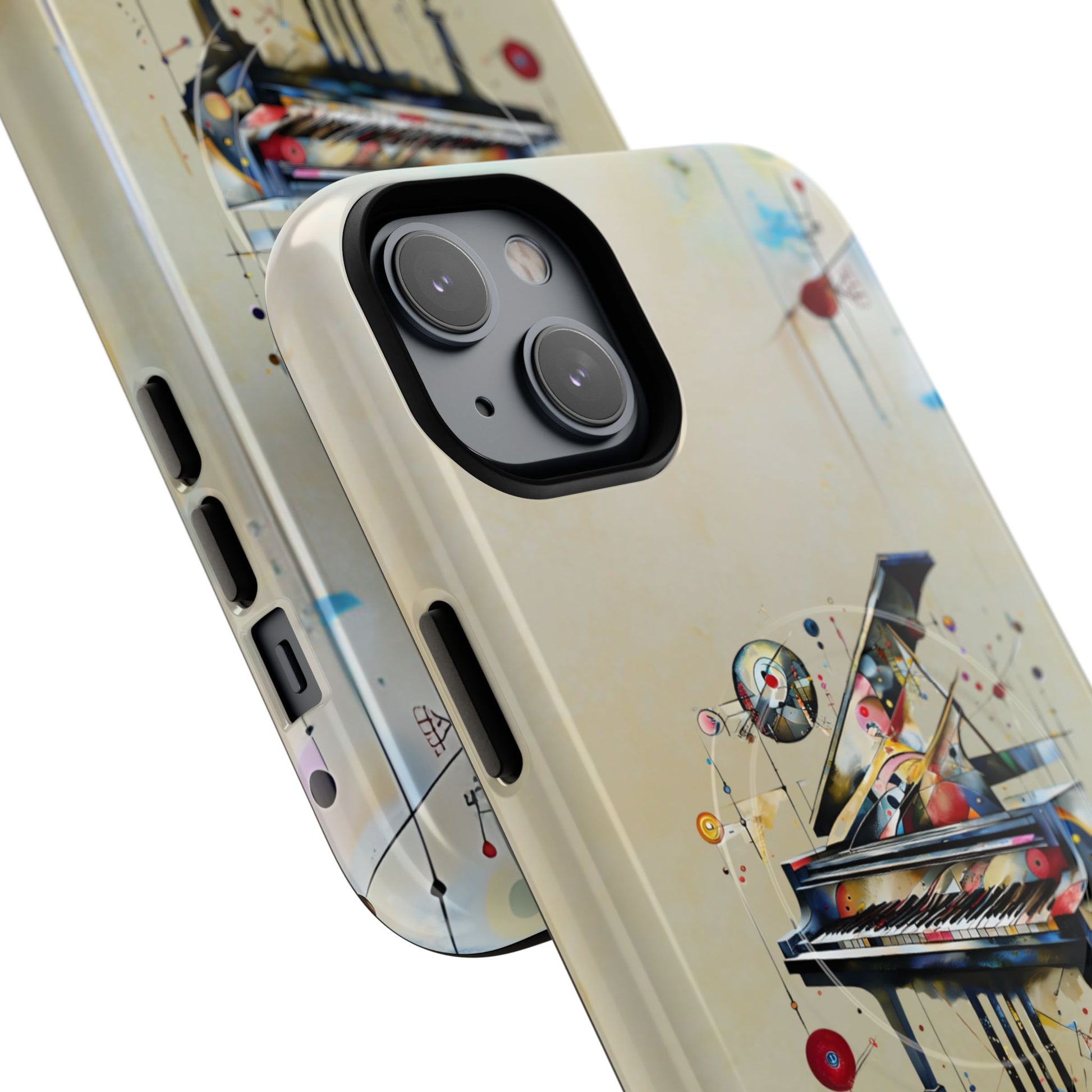 Keys of Imagination Artistic Grand Piano iPhone 14 Plus MagSafe Case