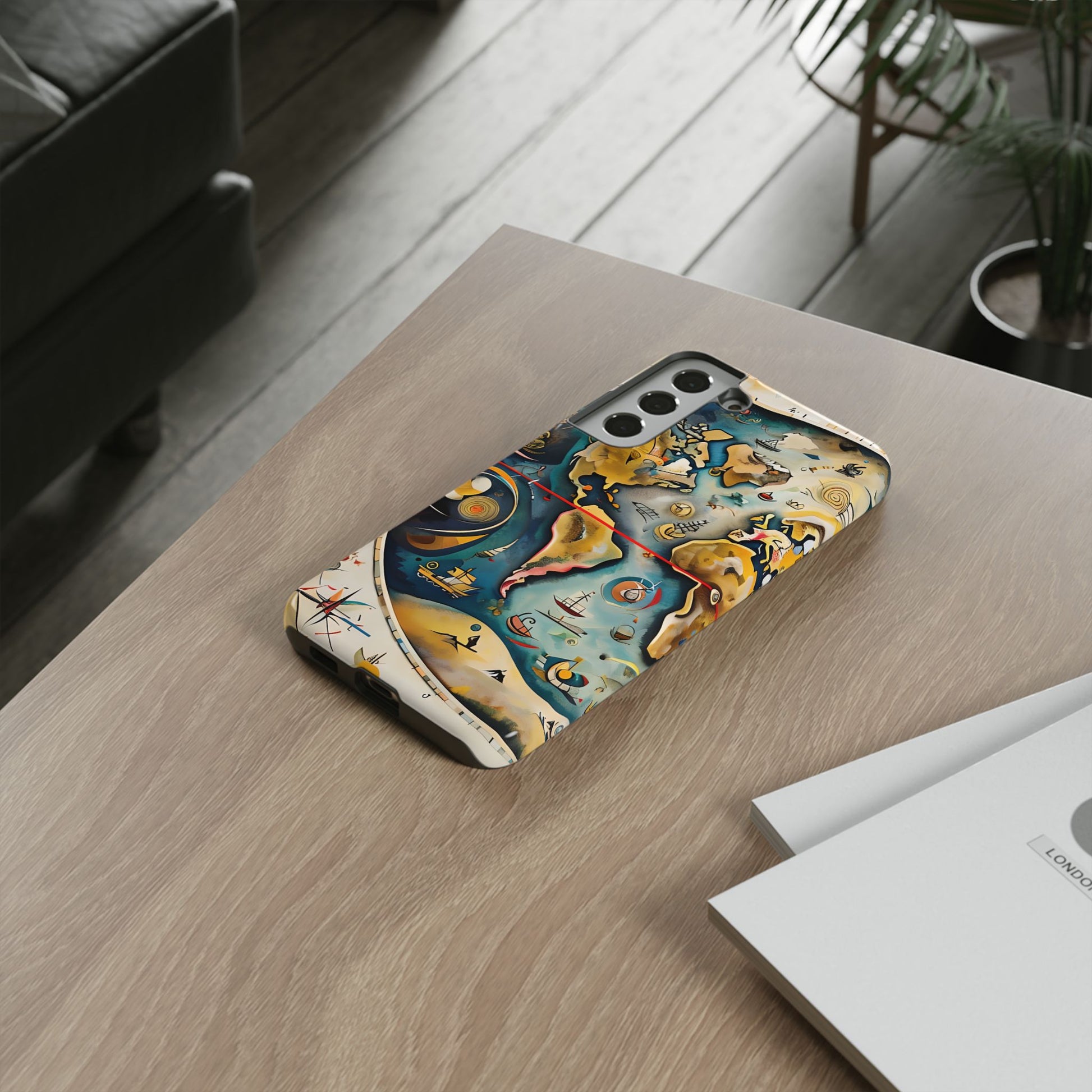 Celestial Map Samsung Galaxy S22 Plus Tough Case - Vintage Map - Premium Abstract Design