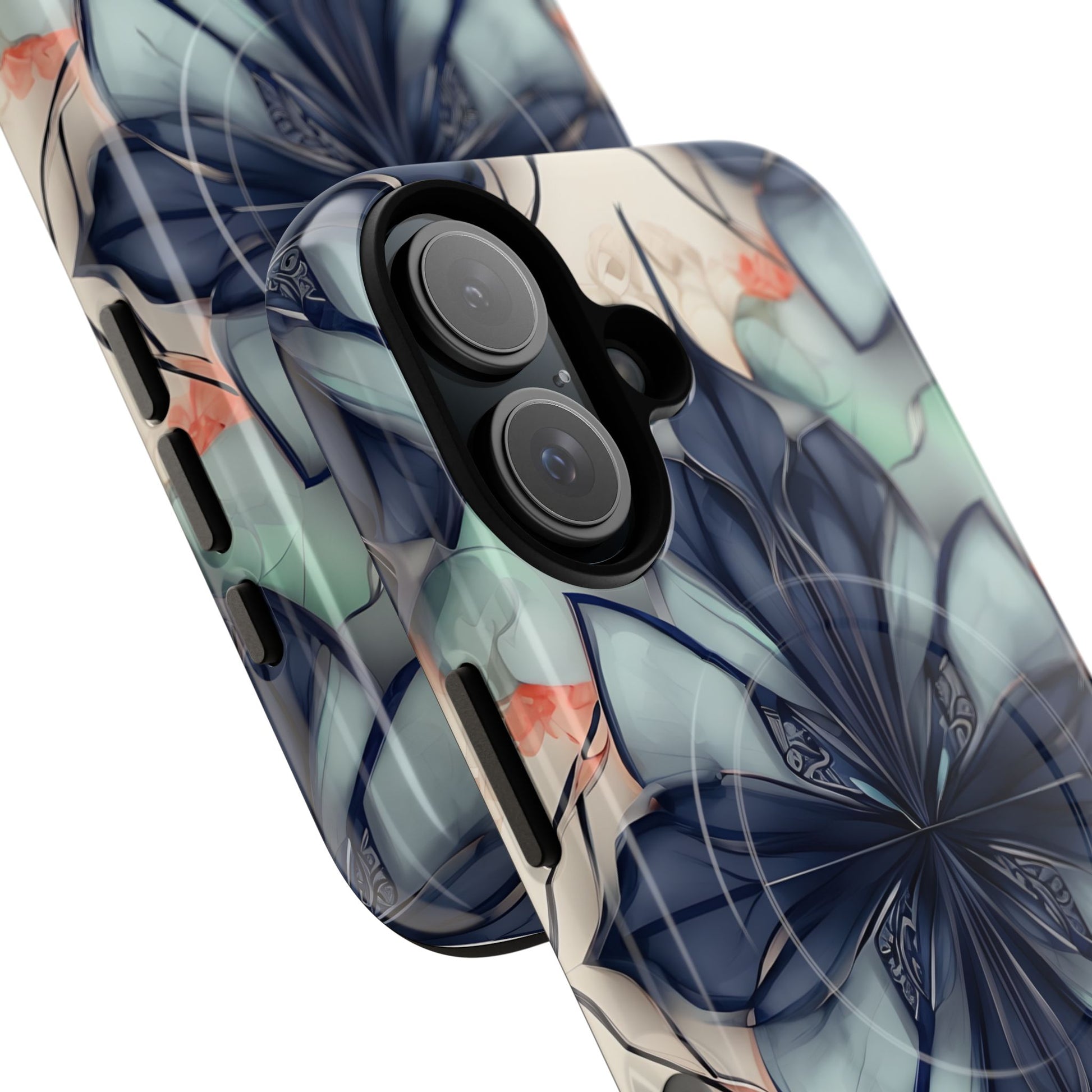 Midnight Mosaic MagSafe iPhone 16 Case - Designer Shockproof Cover