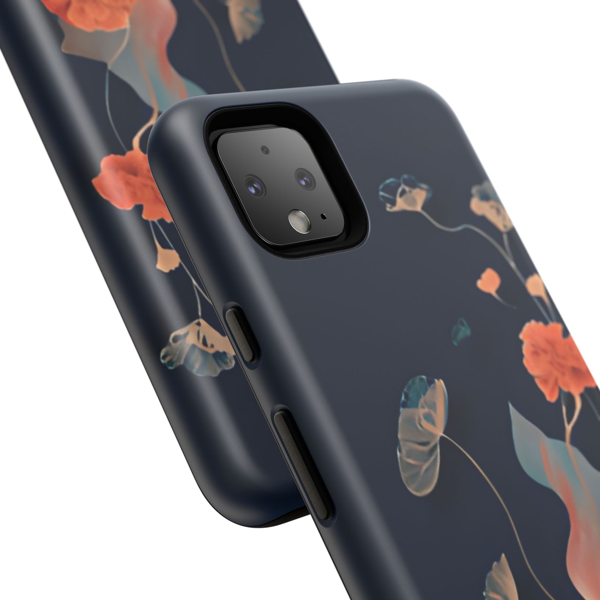 Lotus Reverie - Elegant Artistic Floral Google Pixel 4XL Tough Phone Case - Painterly Lotus Blossom Design