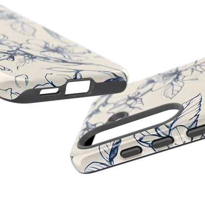 Blossom Sketch Samsung Galaxy Tough Case