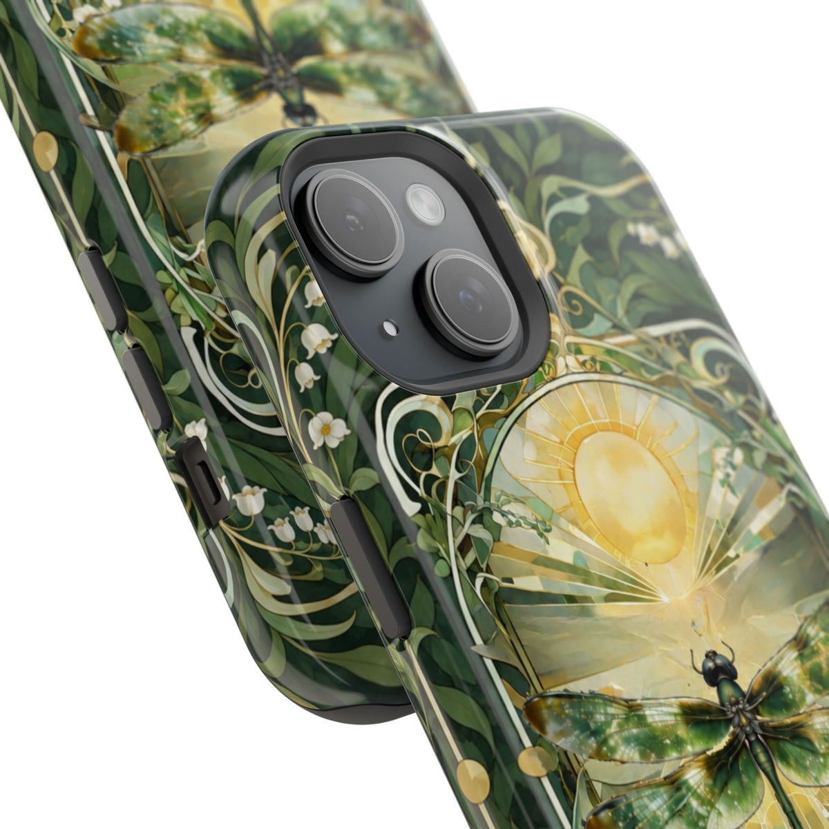 Emerald Sun Dragonfly iPhone MagSafe Case