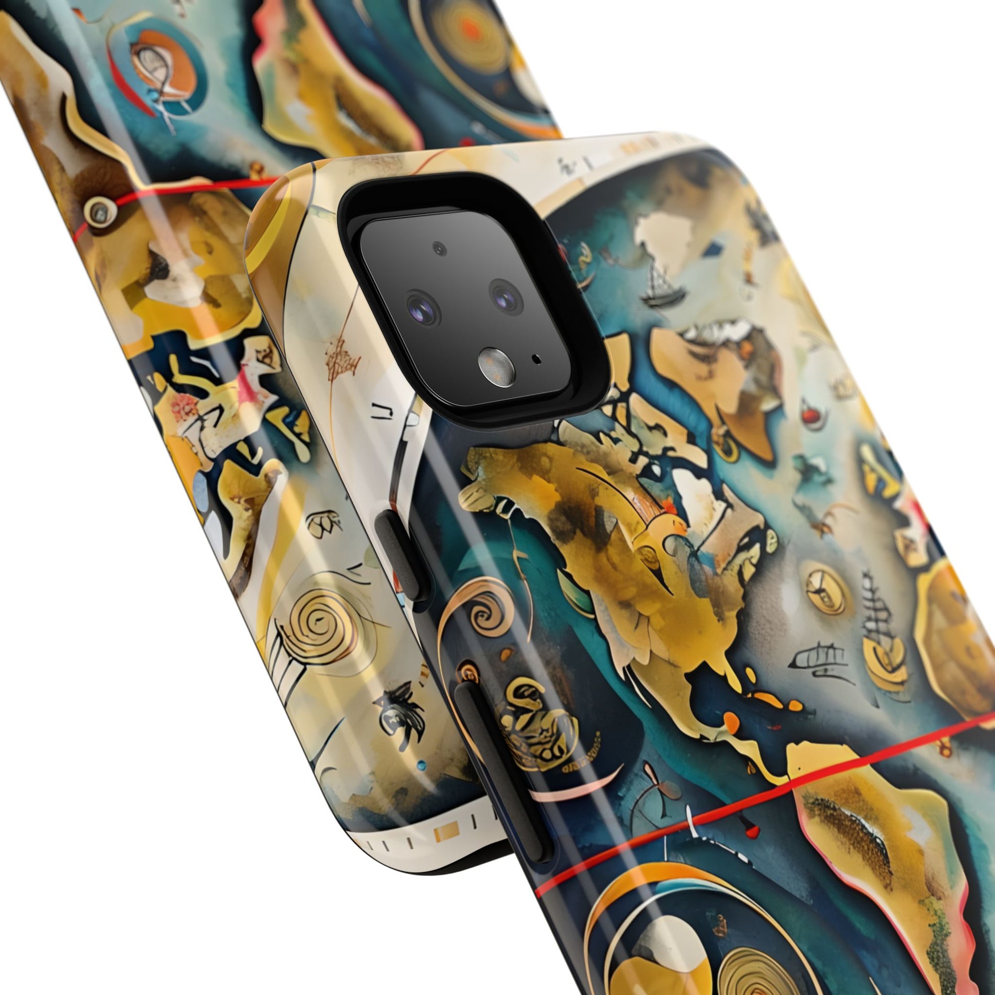 Celestial Map Google Pixel 4XL Tough Case - Antique Star Chart Phone Cover