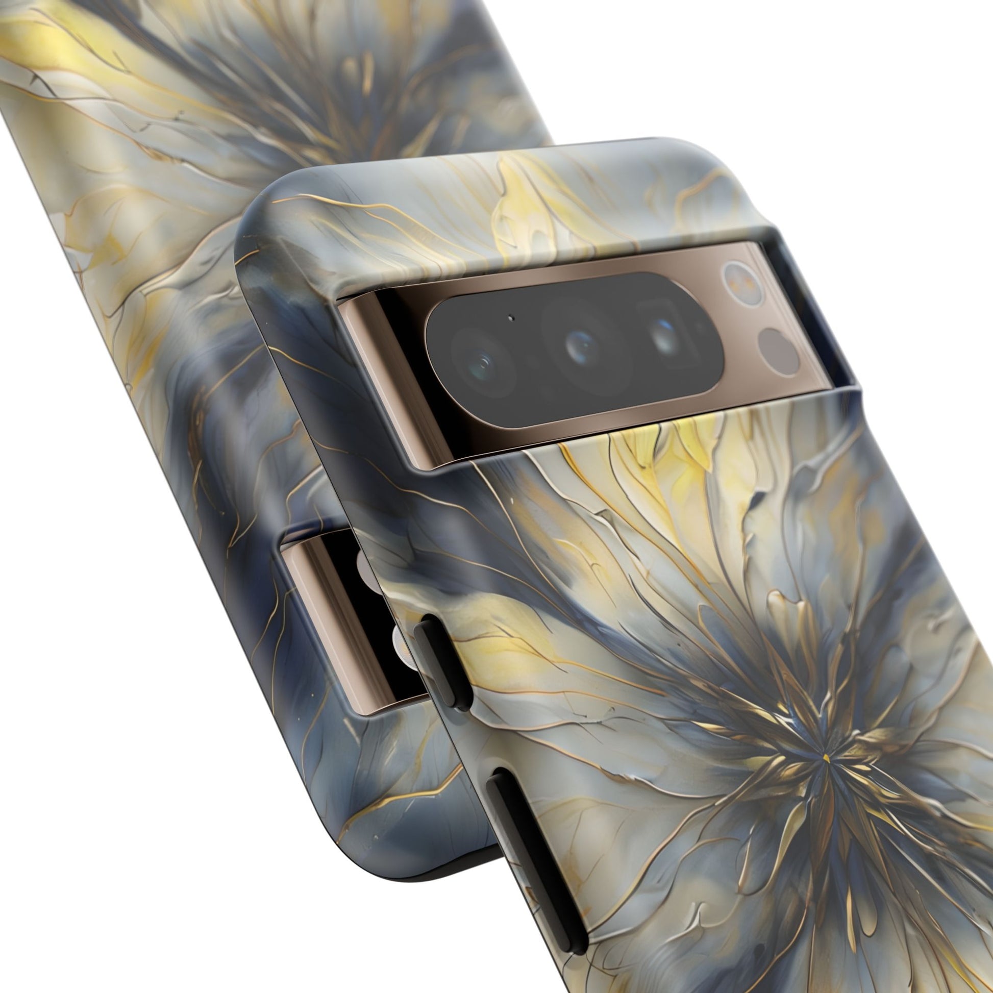 Luminous Petal Tough Case for Google Pixel 8 Pro - Premium Artistic Shockproof Cover, Elegant Protective Phone Case