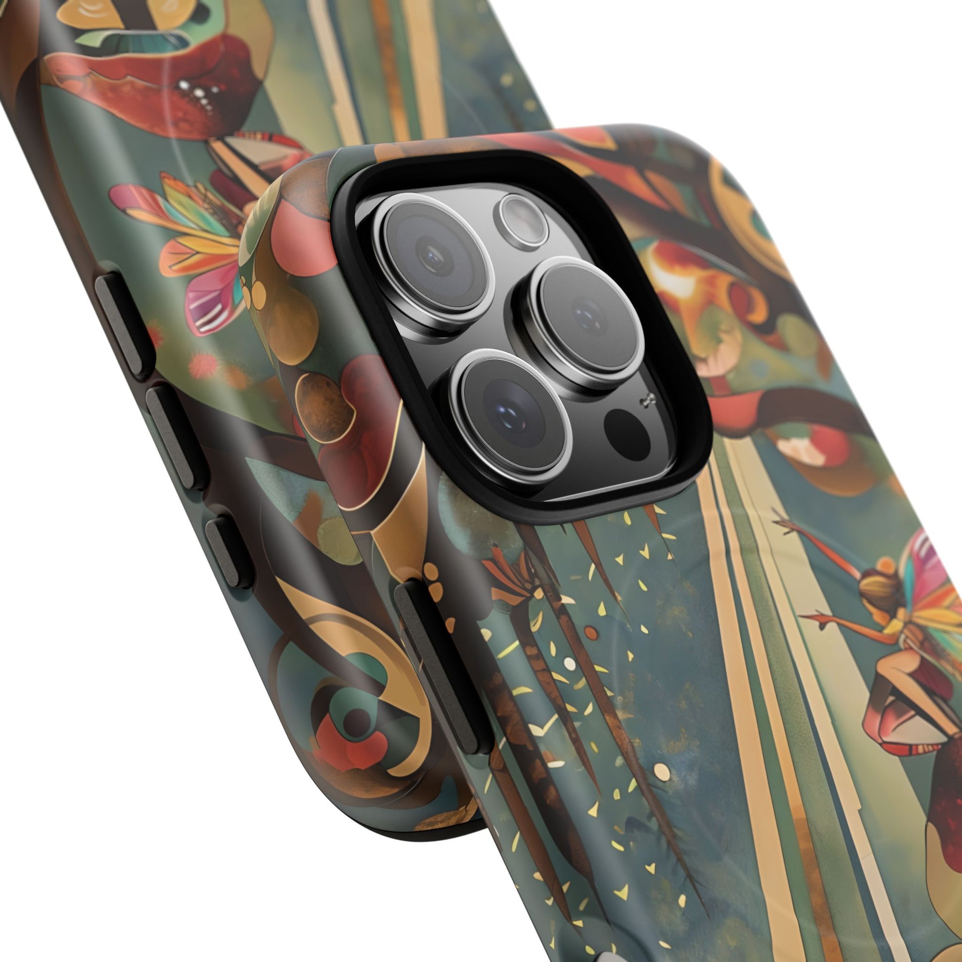 Enchanted Orchard iPhone 16 Pro - Artistic Fairy Tale cover - MagSafe Compatible - Premium Drop Protection