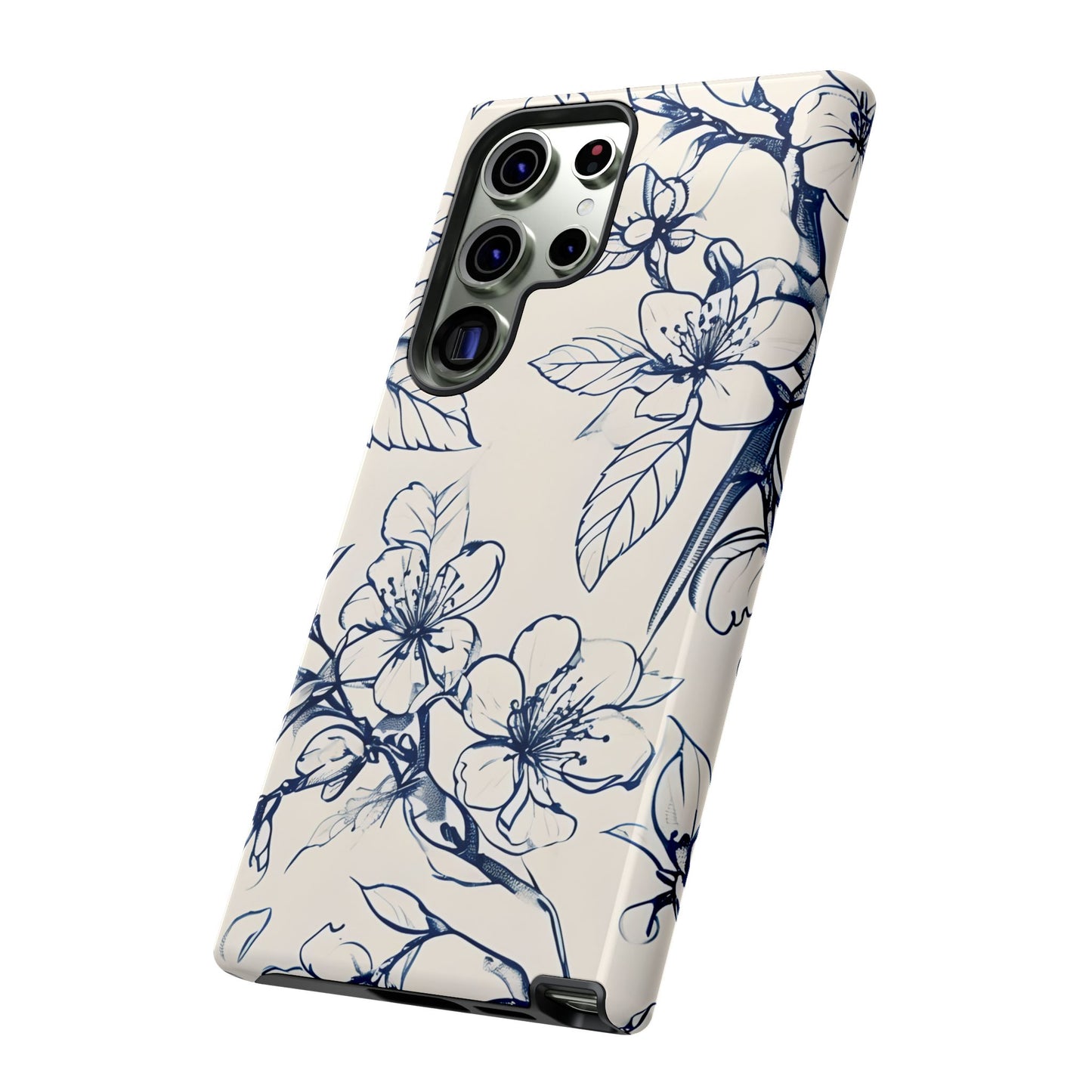 Blossom Sketch Samsung Galaxy Tough Case