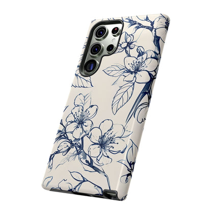 Blossom Sketch Samsung Galaxy Tough Case