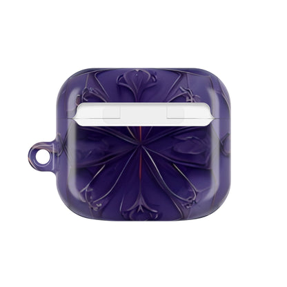 Violet Nebula AirPod Case - Purple Cosmic Earbud Cover for Gen 1, 2, 3, Pro Gen 1 & 2