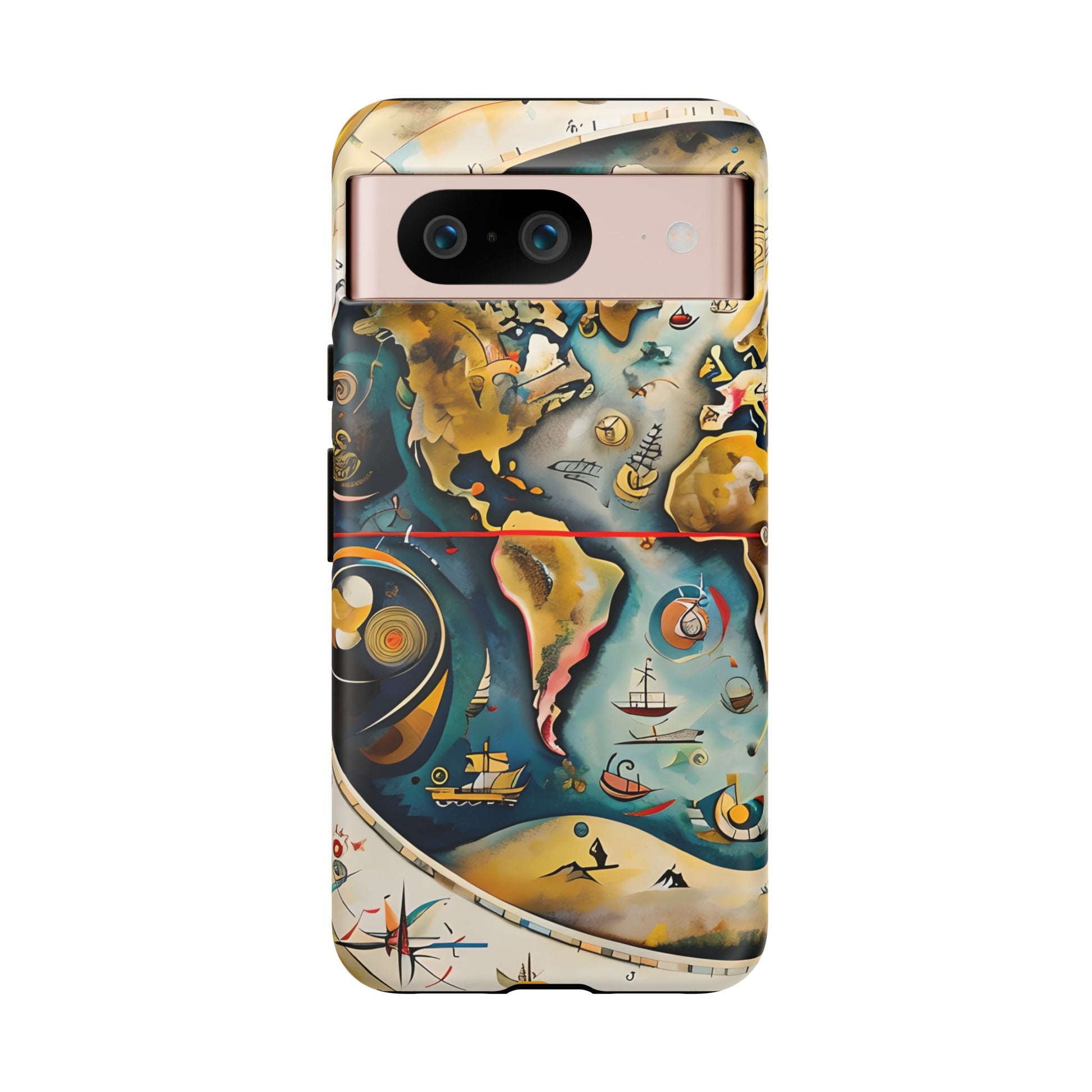 Celestial Map Google Pixel 8 Tough Case - Antique Star Chart Phone Cover