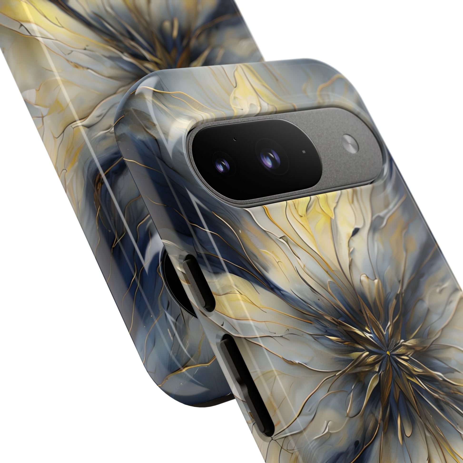 Luminous Petal Tough Case for Google Pixel 9 - Premium Artistic Shockproof Cover, Elegant Protective Phone Case