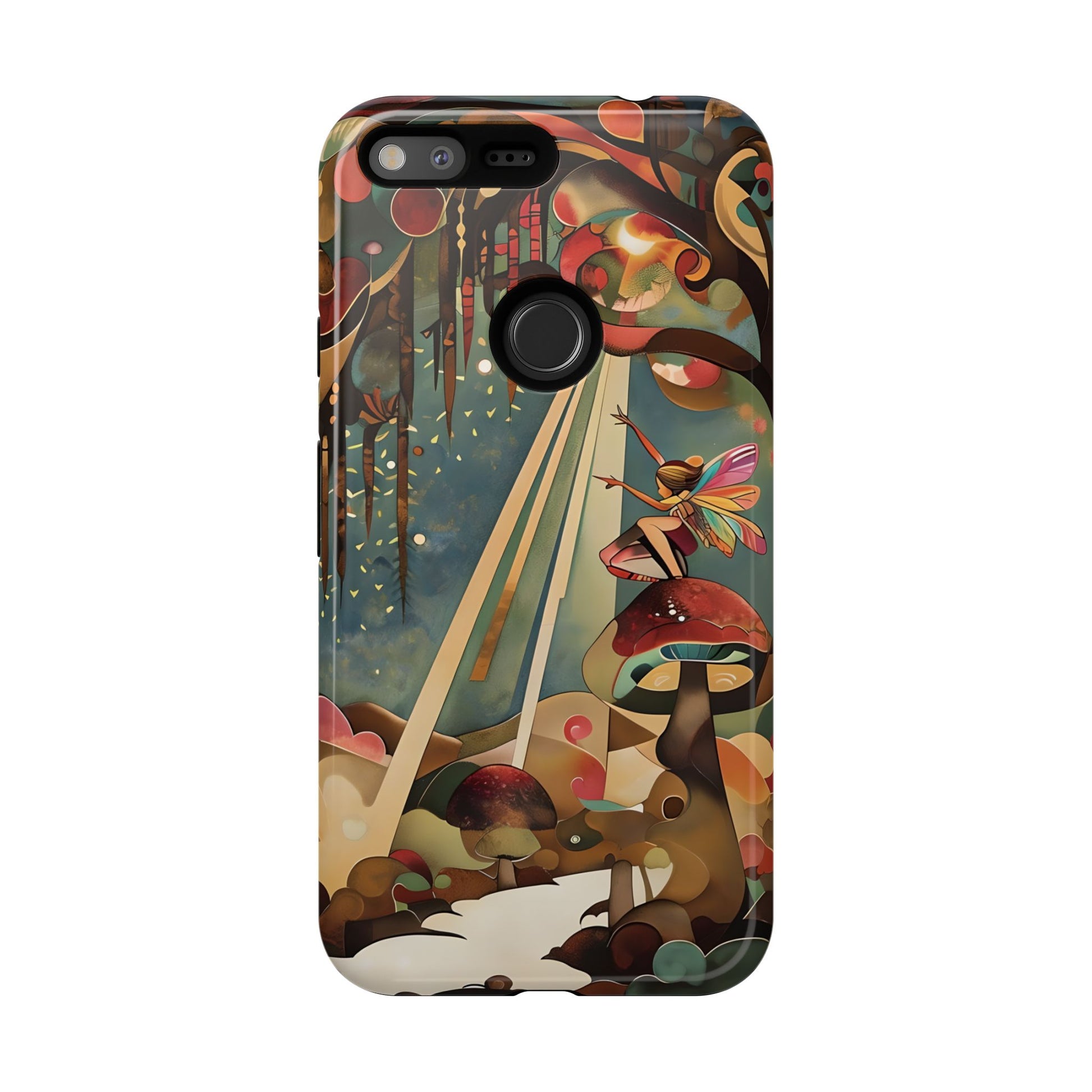 Enchanted Orchard Google Pixel XL Tough Case - Artistic Fairy Tale Phone Cover - Elegant Protective Fantasy Art Accessory