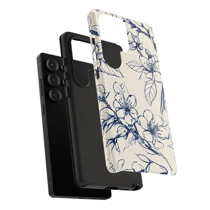 Blossom Sketch Samsung Galaxy Tough Case