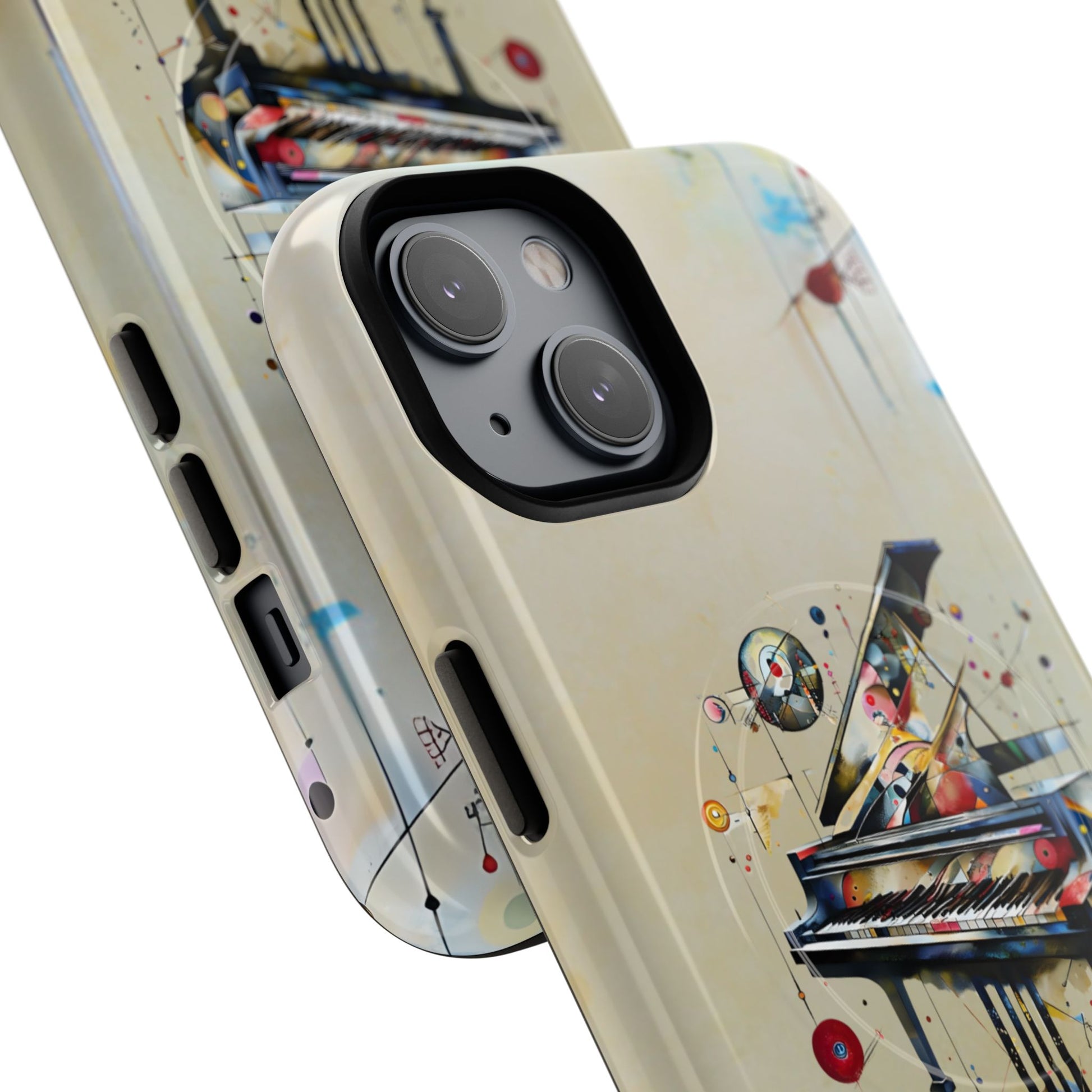 Keys of Imagination Artistic Grand Piano iPhone 14 MagSafe Case
