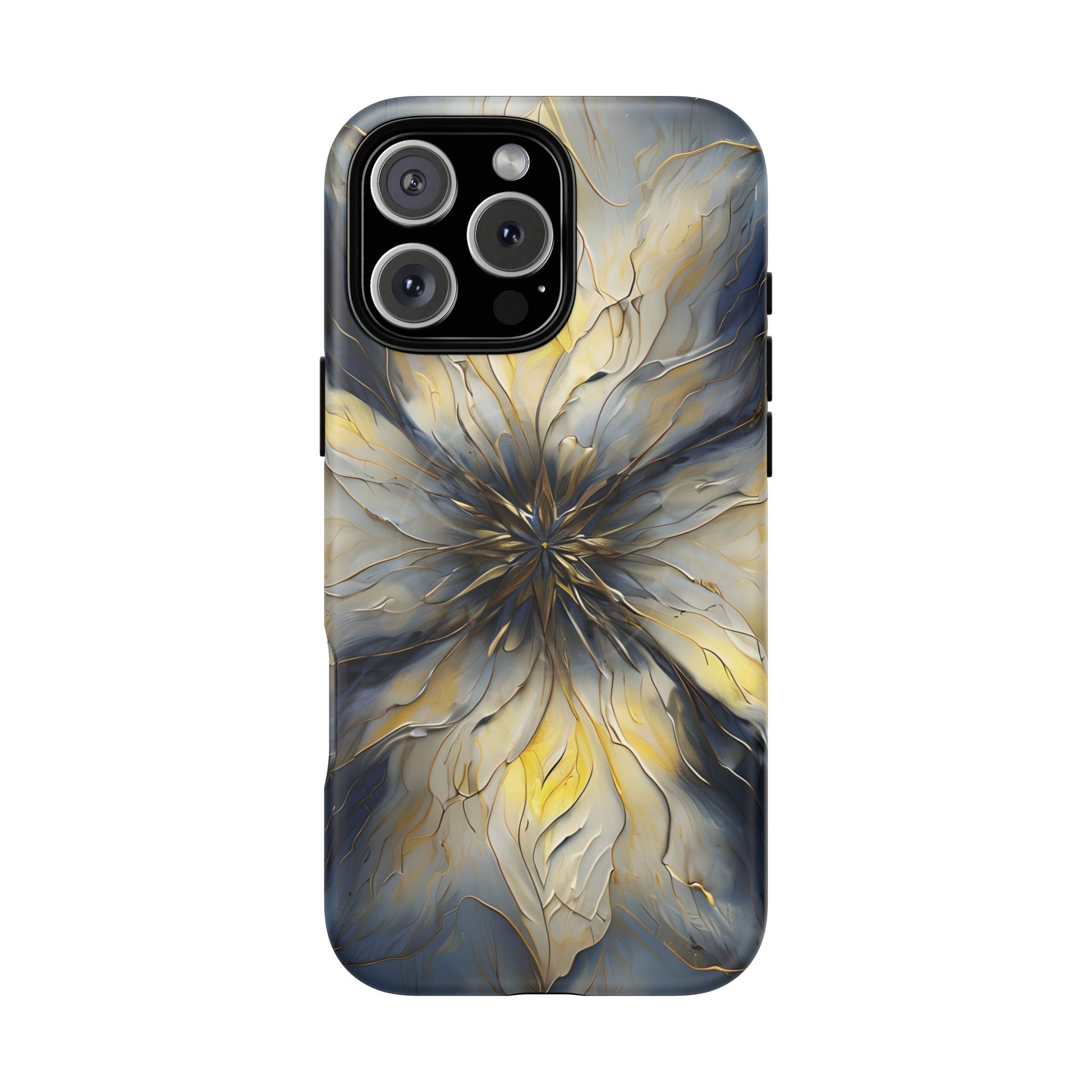 Luminous Petal MagSafe iPhone 16 Pro Max - Designer Shockproof Cover