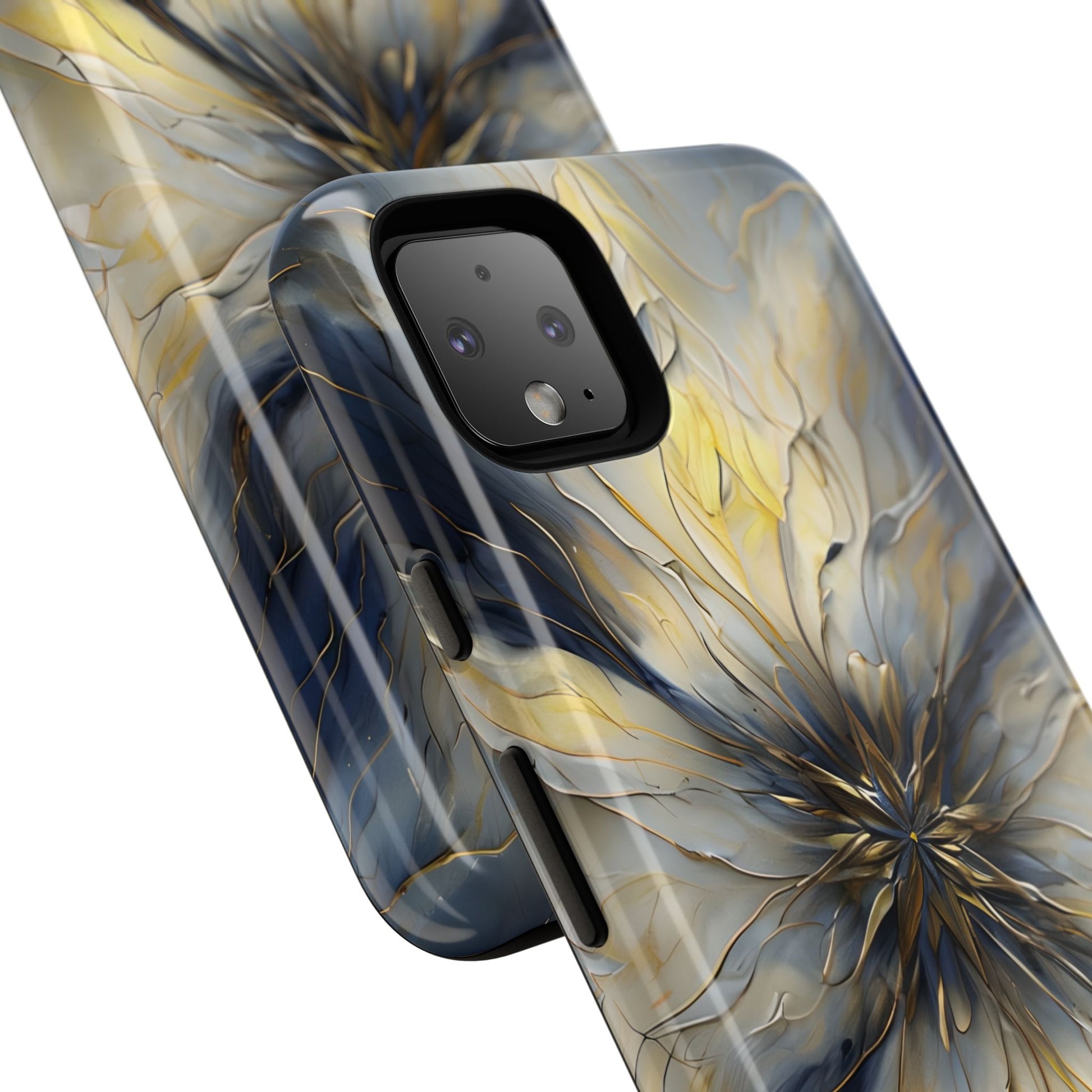 Luminous Petal Tough Case for Google Pixel 4 XL- Premium Artistic Shockproof Cover, Elegant Protective Phone Case