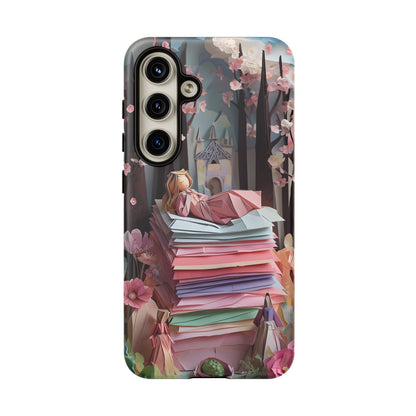 A Good Night's Sleep - Samsung Galaxy - Tough Phone Case -Whimsical Fantasy Floral Design