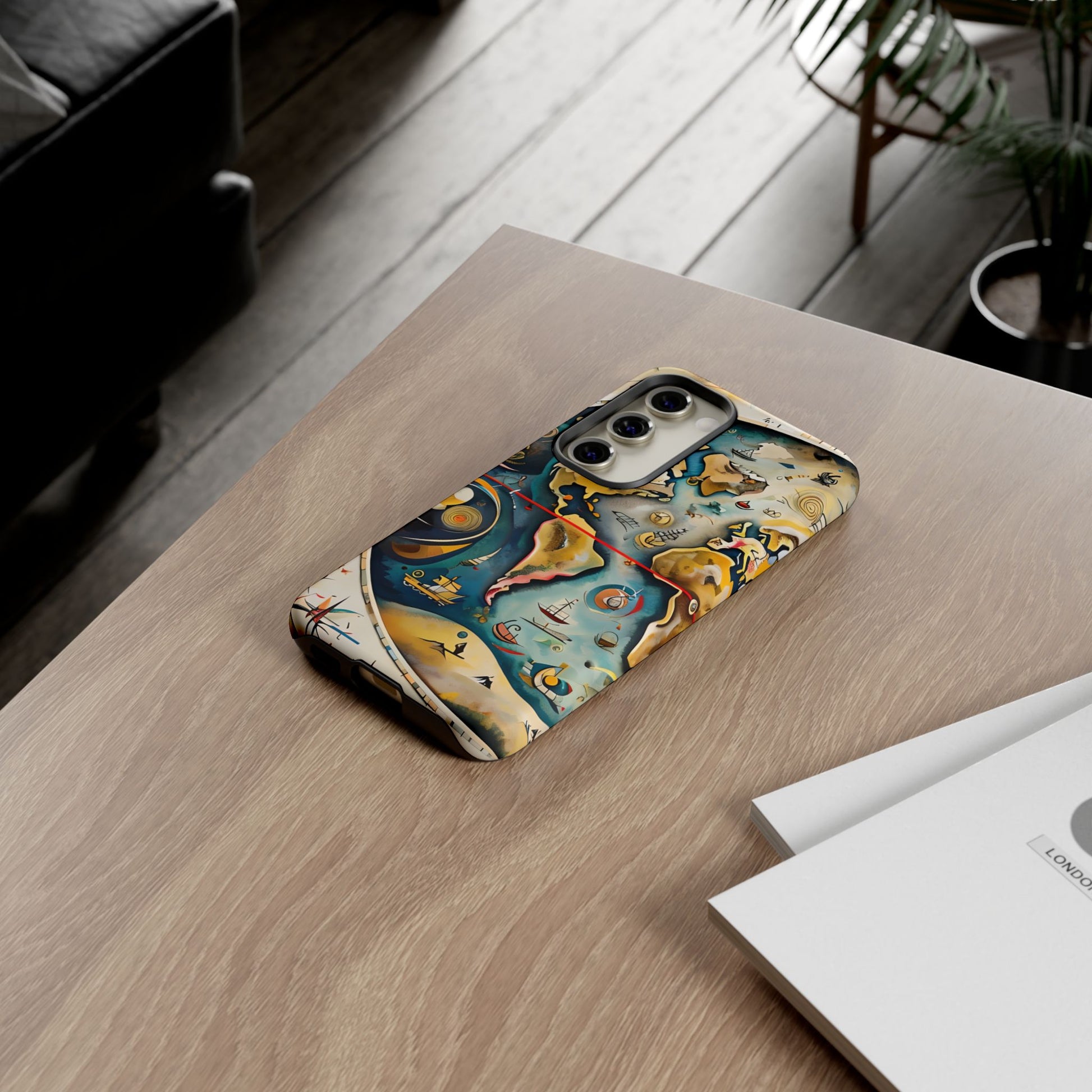Celestial Map Samsung Galaxy S23 Tough Case - Vintage Map - Premium Abstract Design