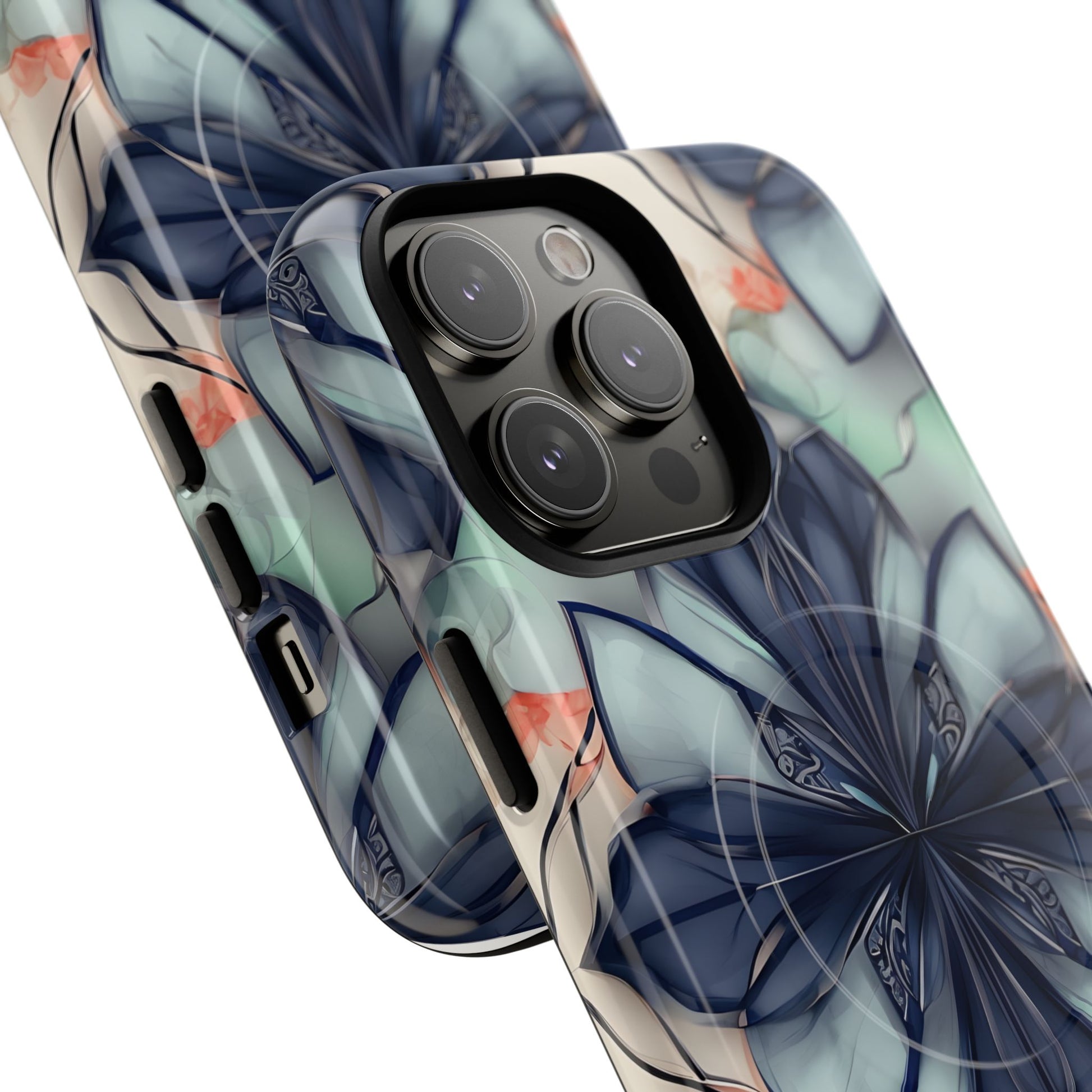 Midnight Mosaic MagSafe iPhone 14 Pro Max - Designer Shockproof Cover