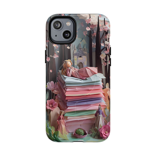A Good Night's Sleep - iPhone 14 Plus MagSafe Phone Case - Whimsical Fantasy Floral Design