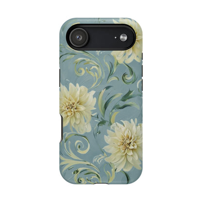 Golden Dahlia Trio iPhone MagSafe Case