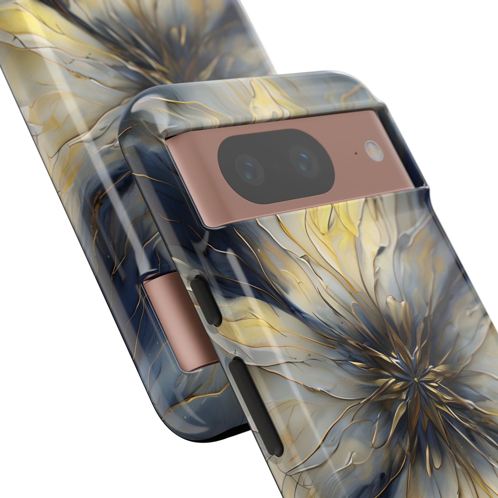 Luminous Petal Tough Case for Google Pixel 8 - Premium Artistic Shockproof Cover, Elegant Protective Phone Case