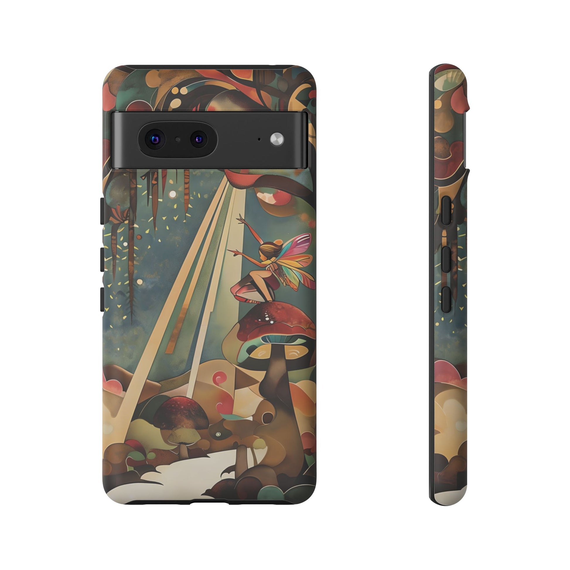 Enchanted Orchard Google Pixel 7 Tough Case - Artistic Fairy Tale Phone Cover - Elegant Protective Fantasy Art Accessory