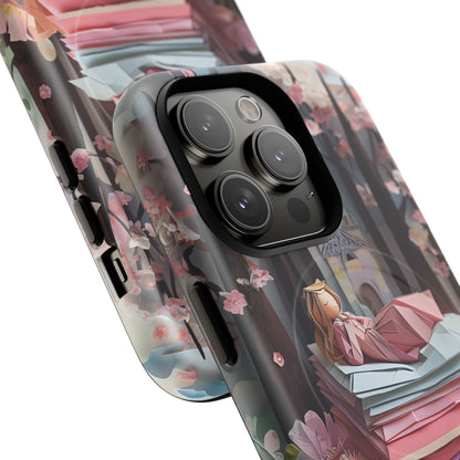 A Good Night's Sleep - iPhone MagSafe Phone Case - Whimsical Fantasy Floral Design