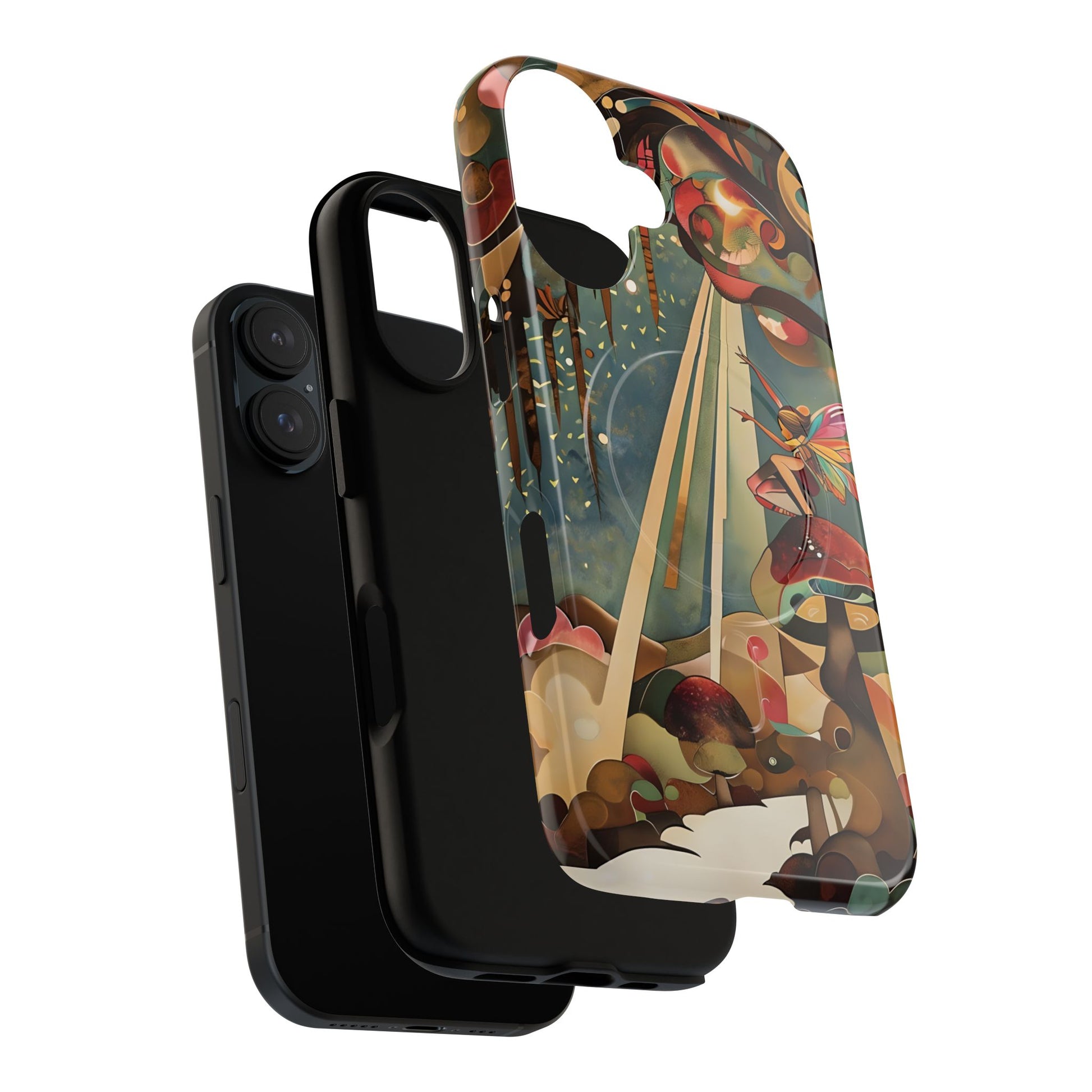 Enchanted Orchard iPhone 16 - Artistic Fairy Tale cover - MagSafe Compatible - Premium Drop Protection