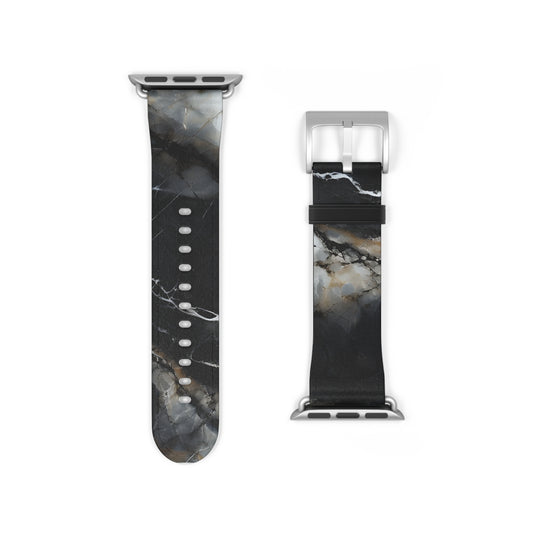 Obsidian Vein Apple Watch Band Strap - Timeless Design for your Timepiece