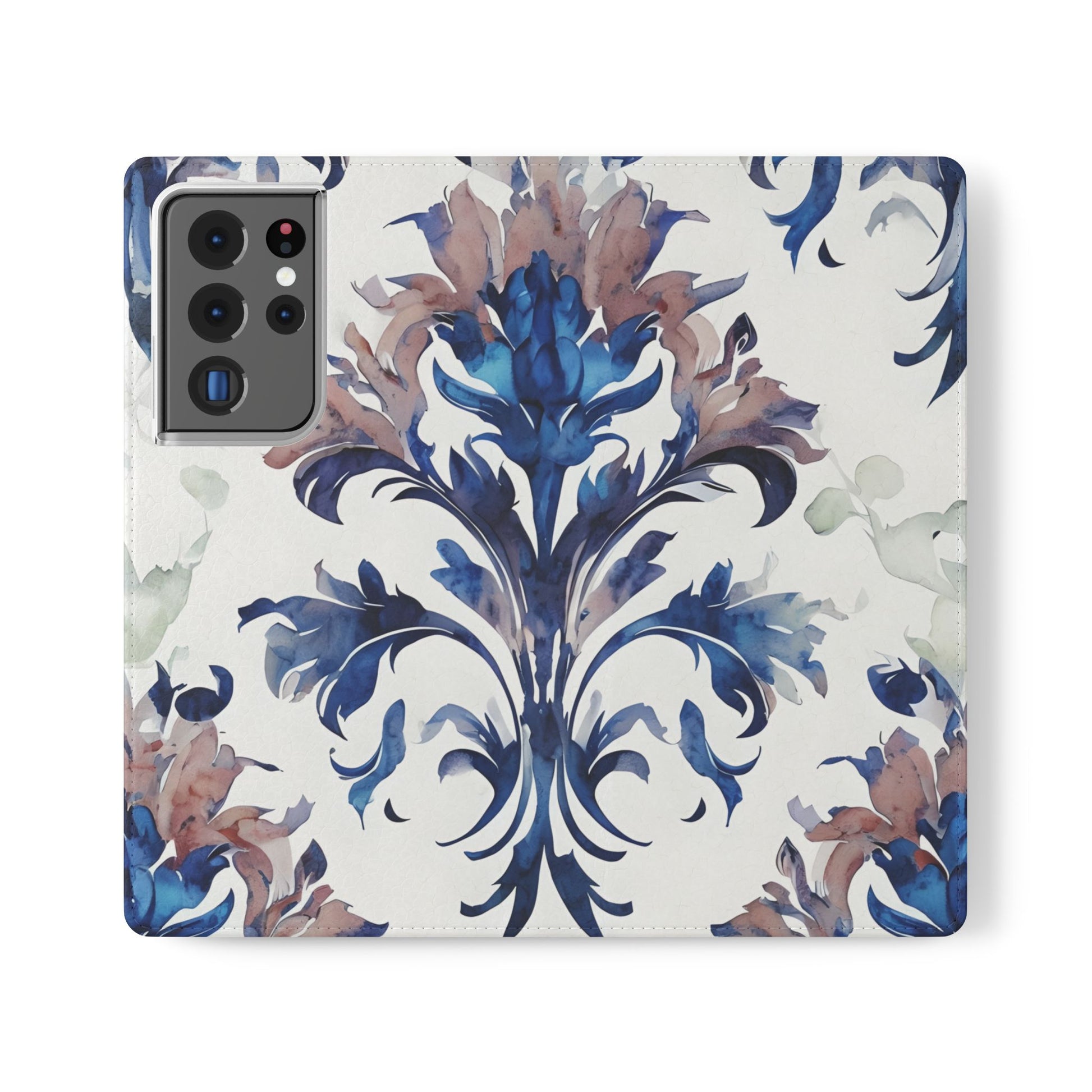 Delft Reverie - Abstract Wallet Phone Case for Samsung Galaxy S21 Ultra