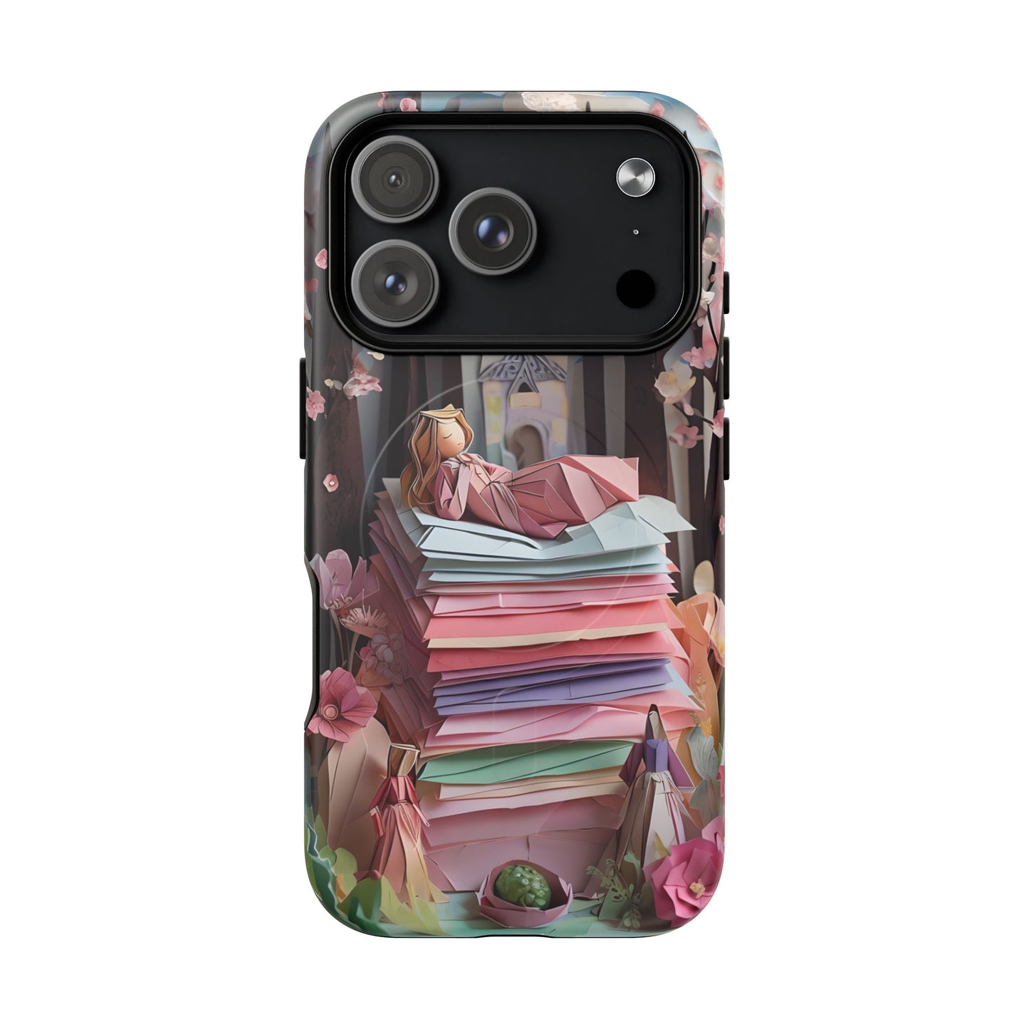 A Good Night's Sleep - iPhone MagSafe Phone Case - Whimsical Fantasy Floral Design