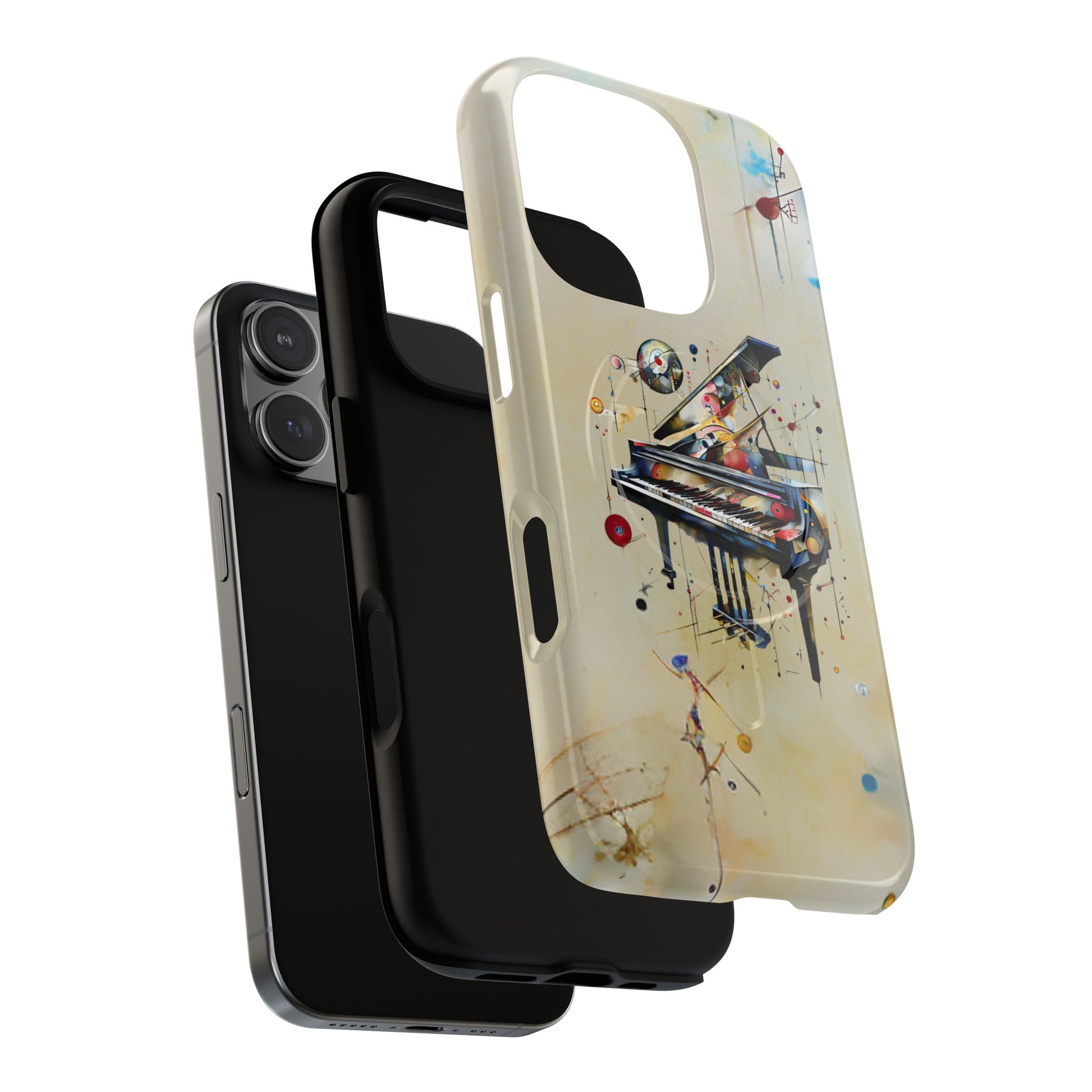 Keys of Imagination Artistic Grand Piano iPhone 16 Pro MagSafe Case