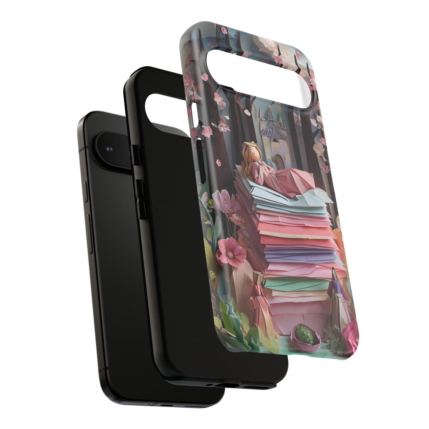A Good Night's Sleep - Google Pixel - Tough Phone Case -Whimsical Fantasy Floral Design