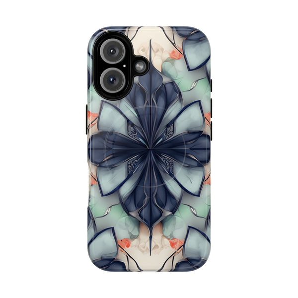 Midnight Mosaic MagSafe iPhone 16 Case - Designer Shockproof Cover