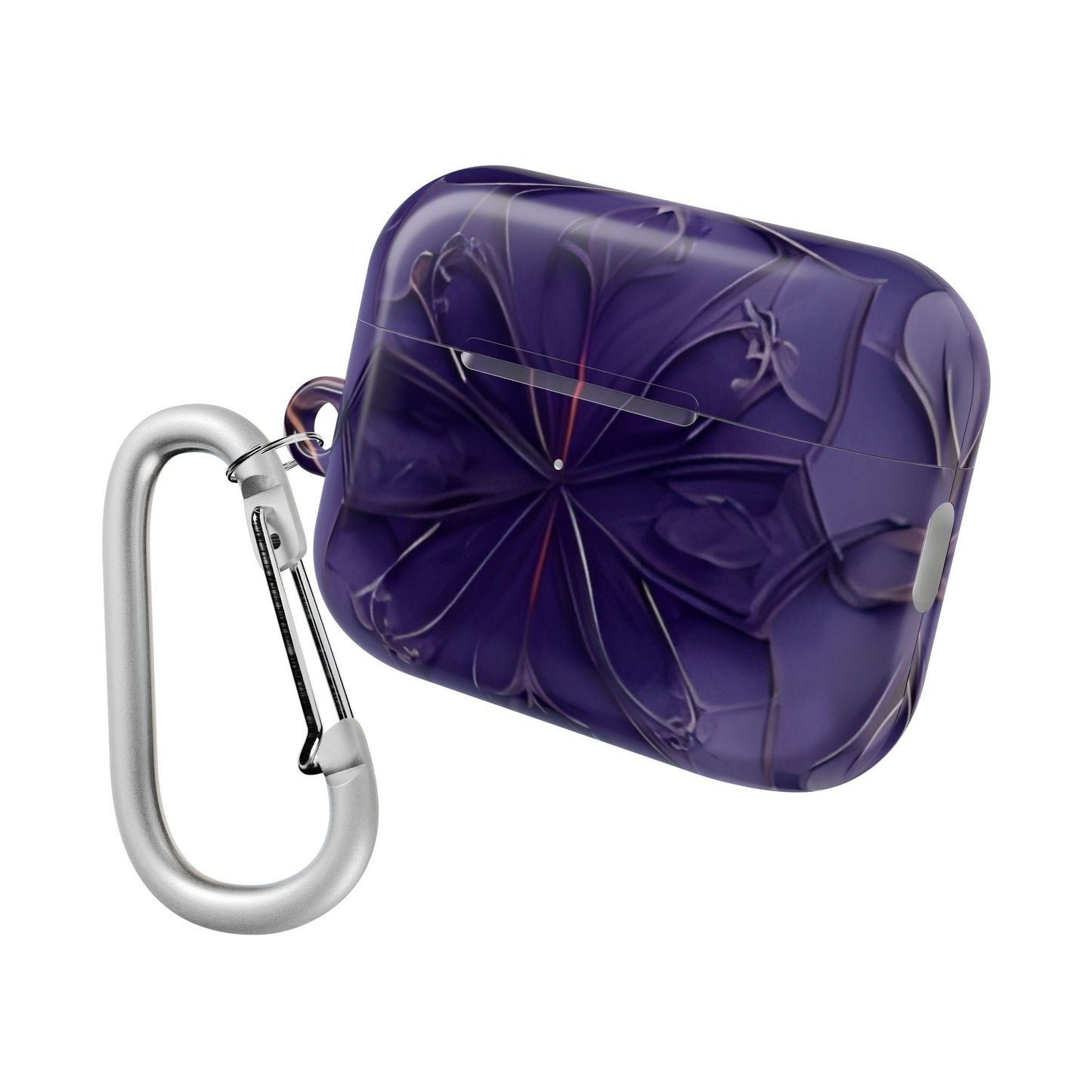 Violet Nebula AirPod Case - Purple Cosmic Earbud Cover for Gen 1, 2, 3, Pro Gen 1 & 2